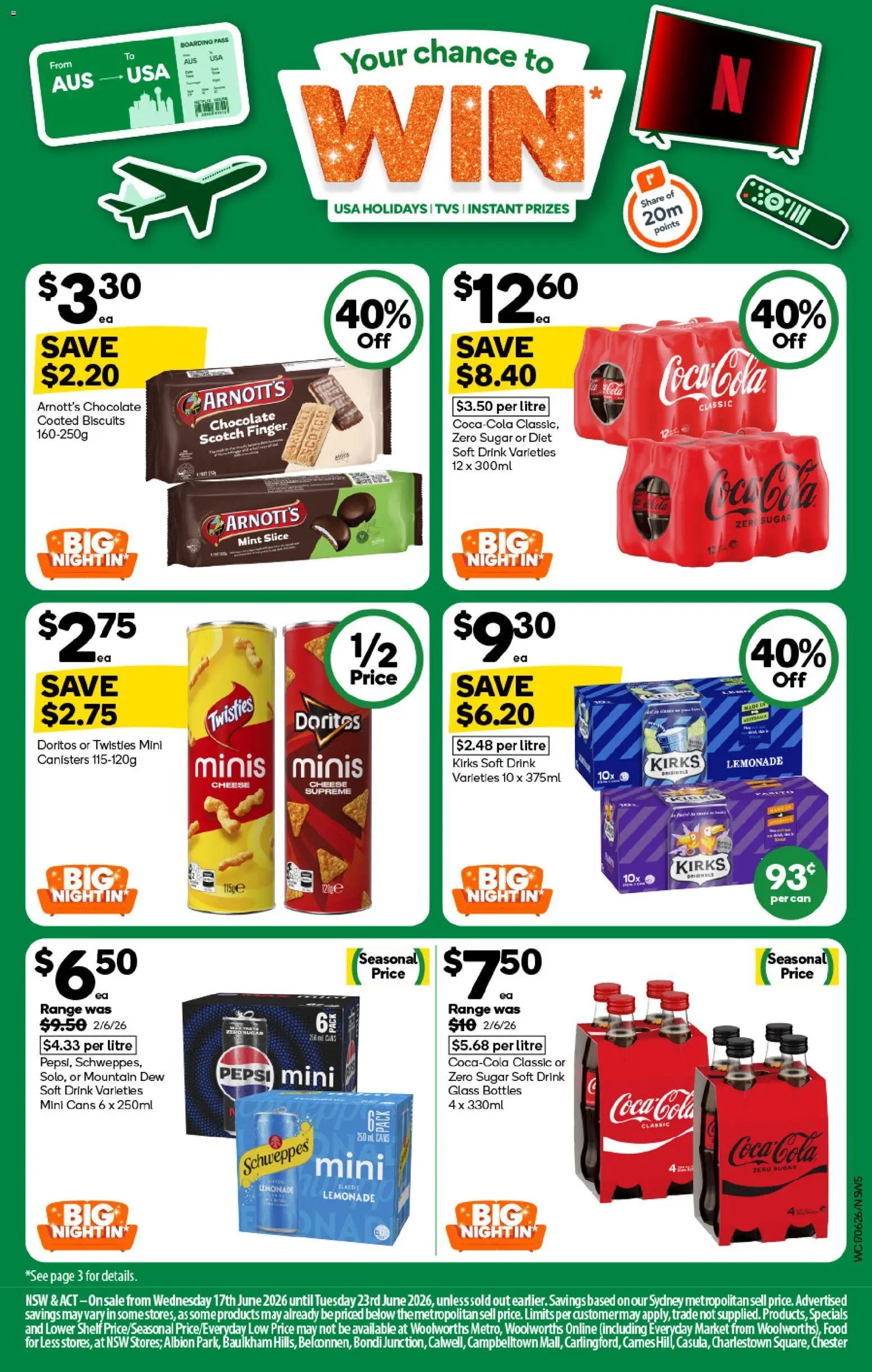 Woolworths catalogue from 17/06/2026 Woolworths catalogue NSW