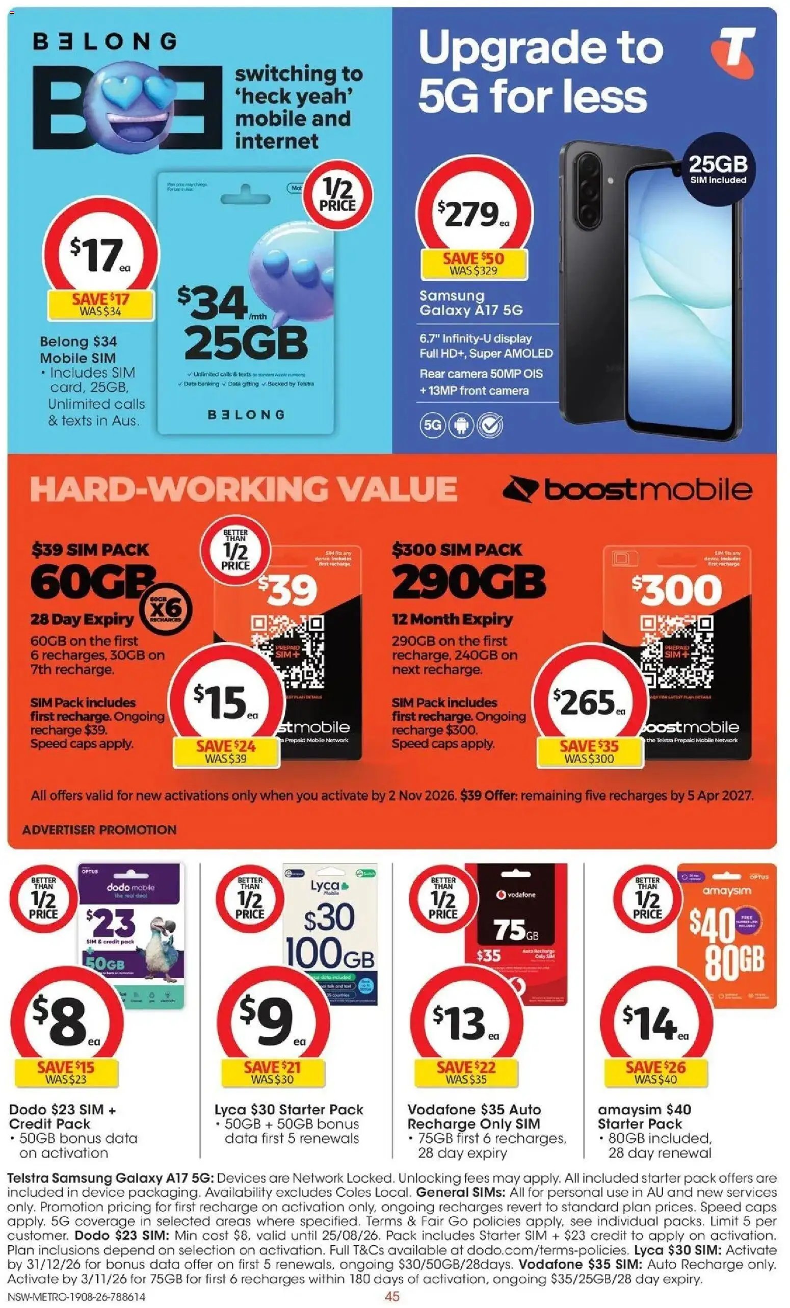 Coles catalogue from 19/08/2026 Coles catalogue NSW