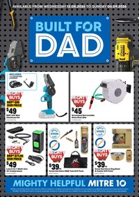 Mitre 10 catalogue from 12/08/2026 Mitre 10 Built For Dad