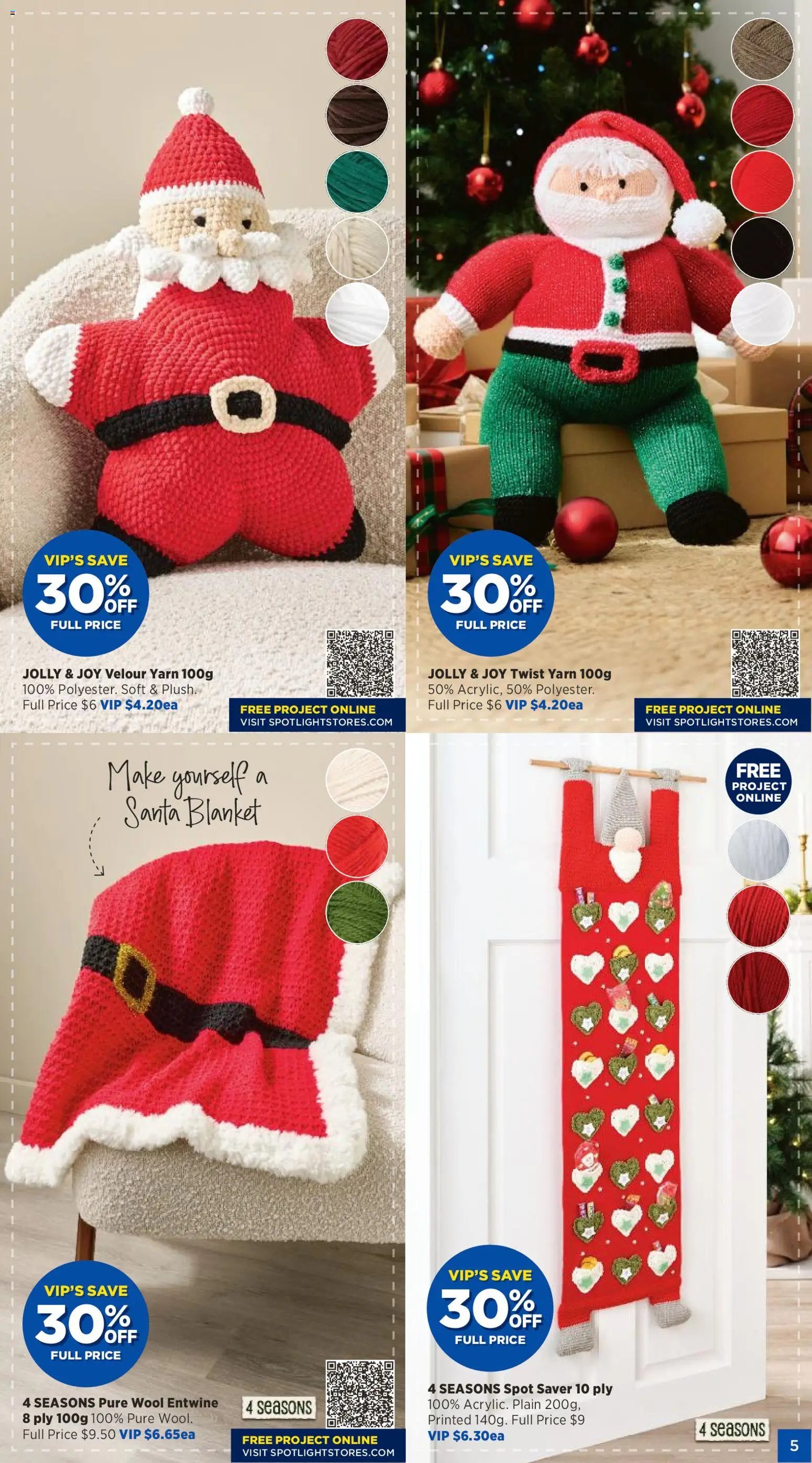 Spotlight catalogue from 02/09/2026 Spotlight DIY This Christmas