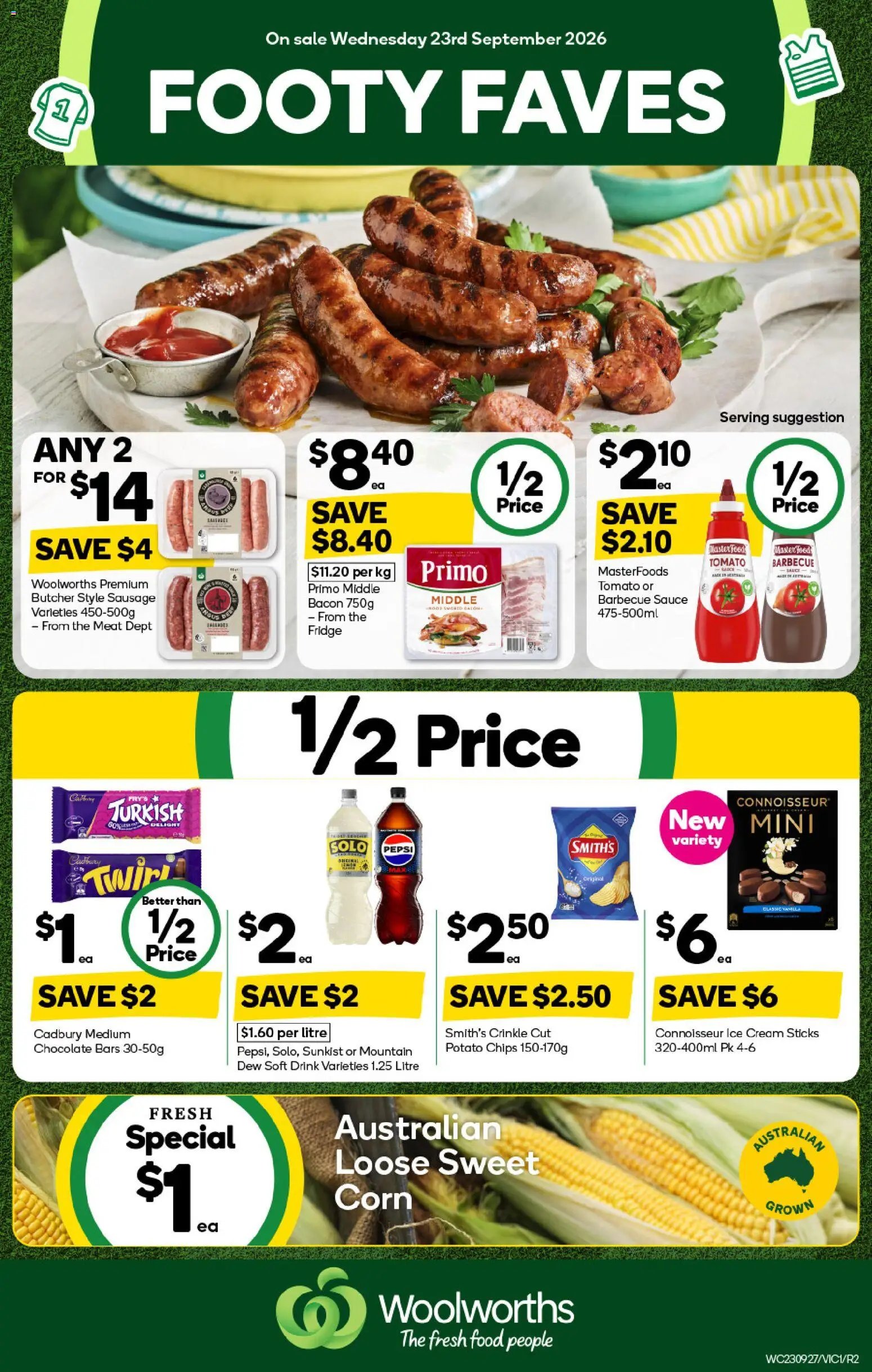 Woolworths catalogue from 23/09/2026 Woolworths catalogue VIC