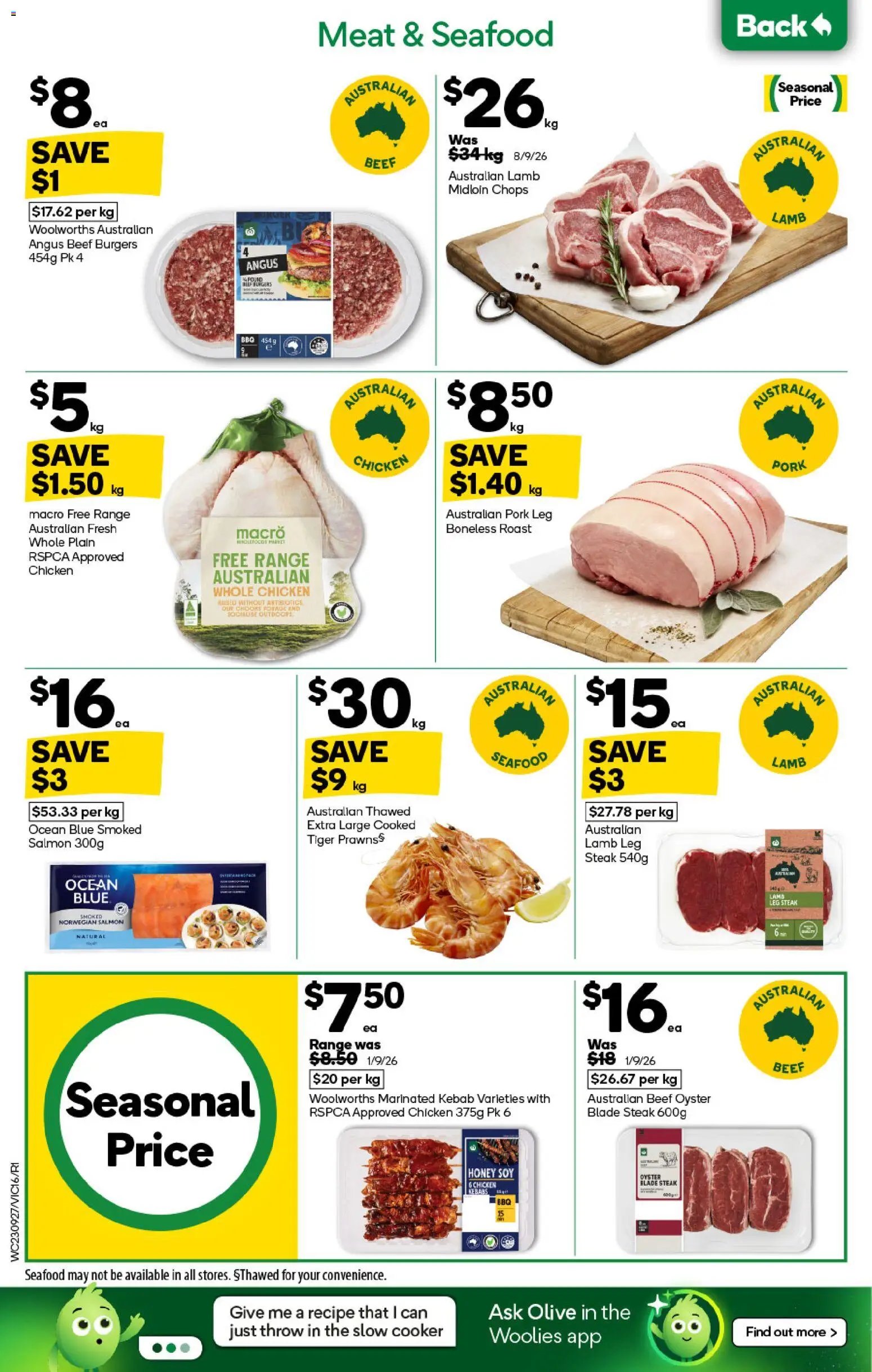 Woolworths catalogue from 23/09/2026 Woolworths catalogue VIC