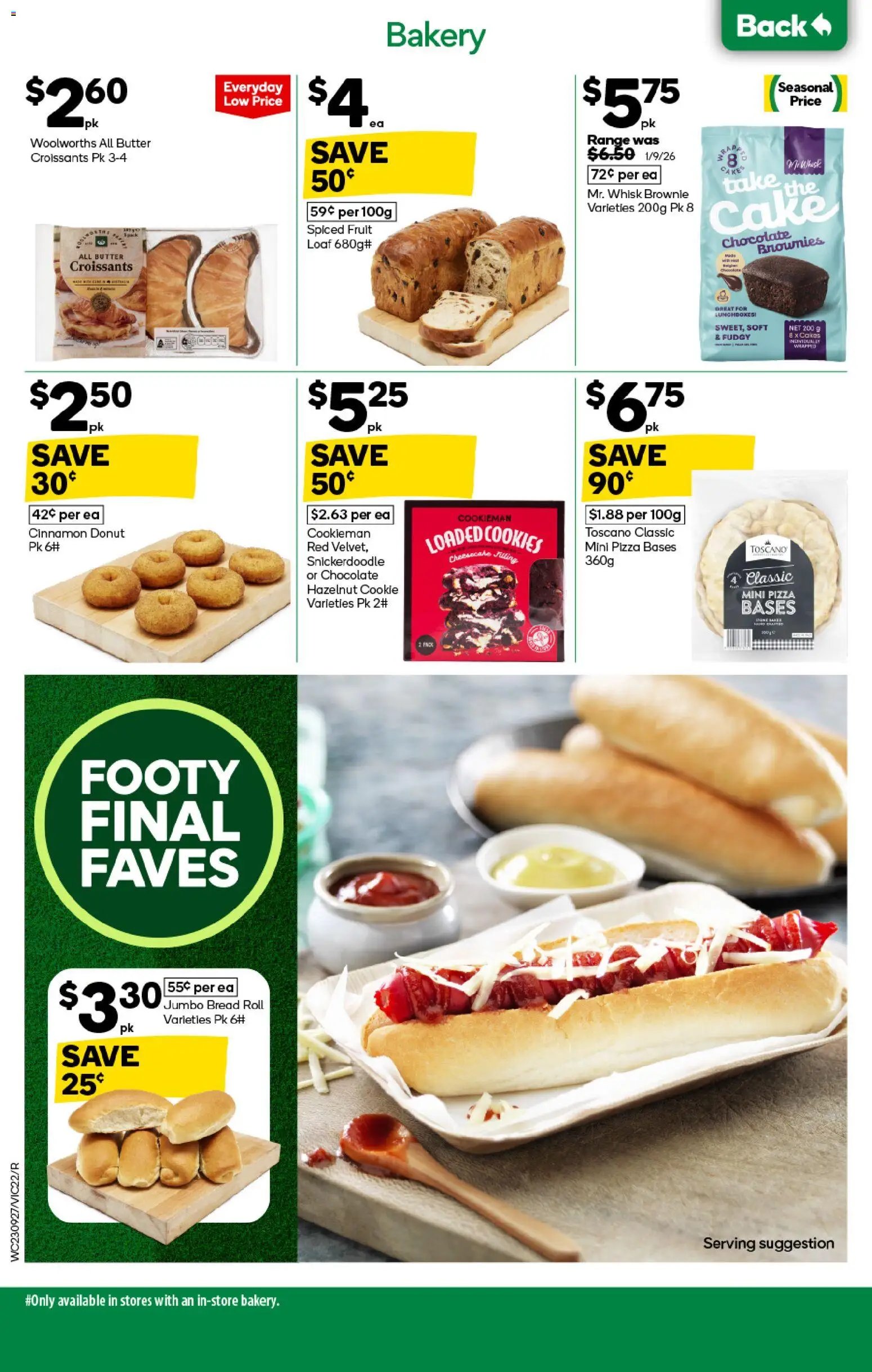 Woolworths catalogue from 23/09/2026 Woolworths catalogue VIC