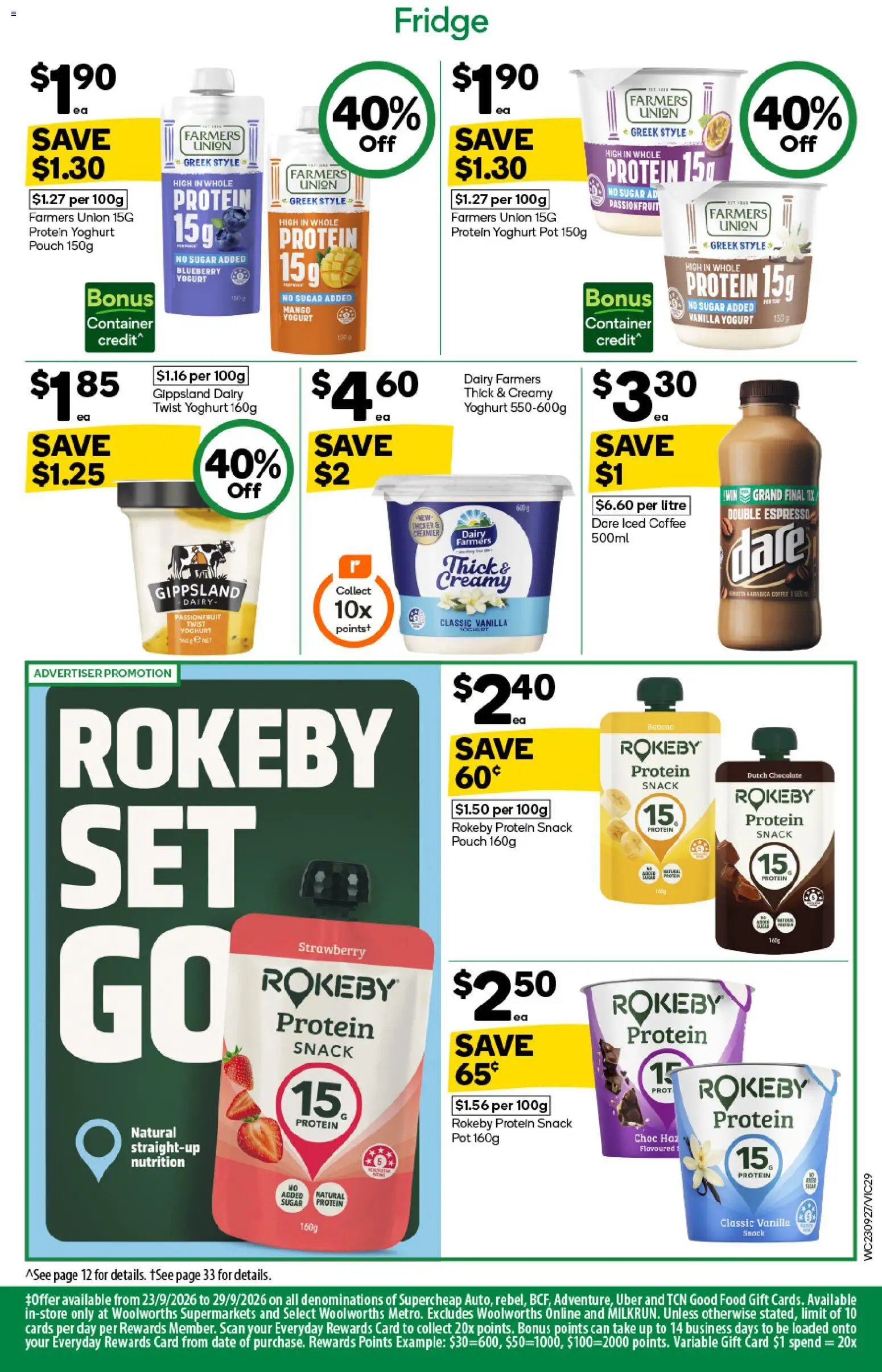 Woolworths catalogue from 23/09/2026 Woolworths catalogue VIC