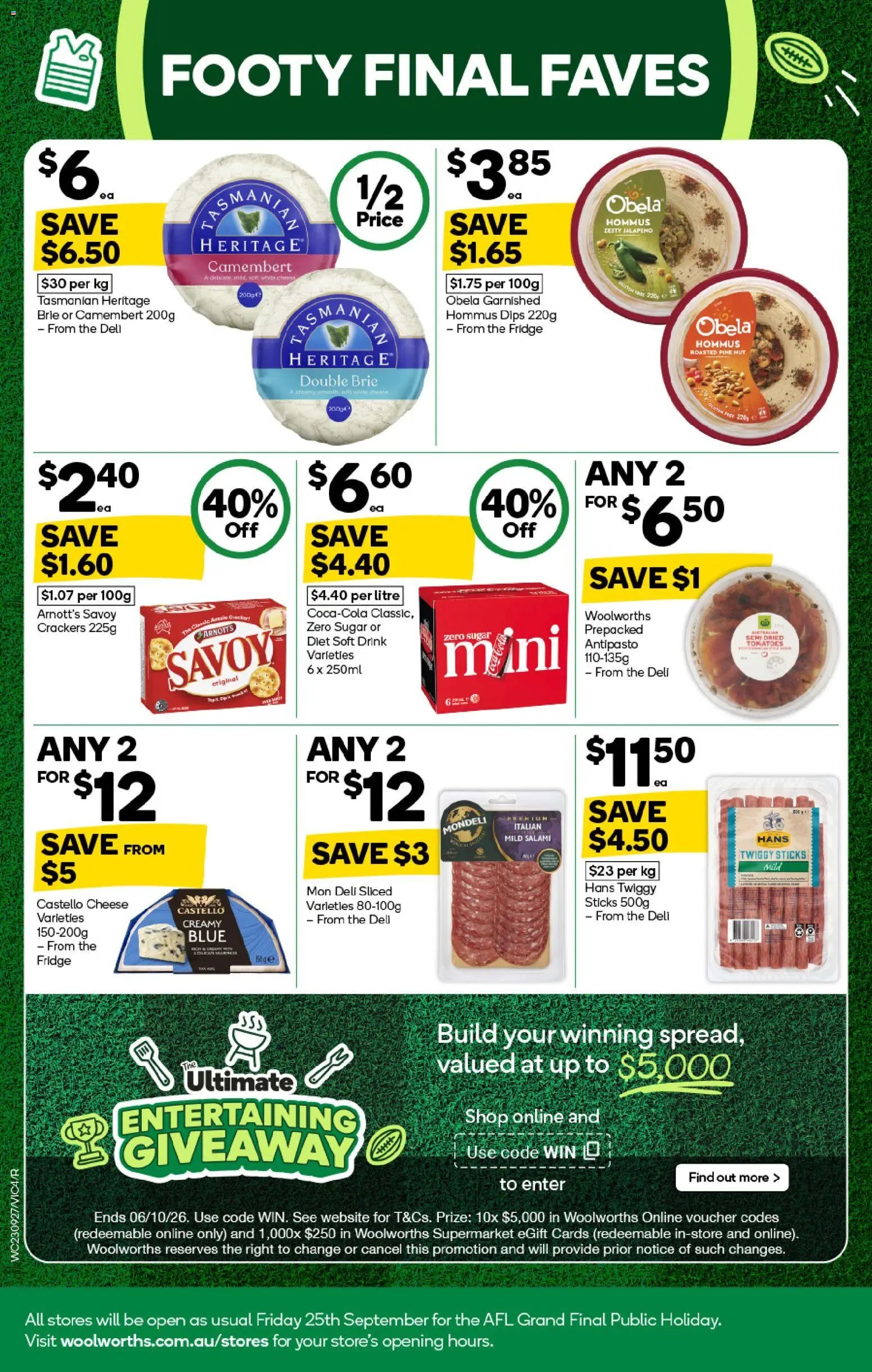 Woolworths catalogue from 23/09/2026 Woolworths catalogue VIC