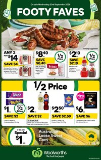 Woolworths catalogue from 23/09/2026 Woolworths catalogue VIC