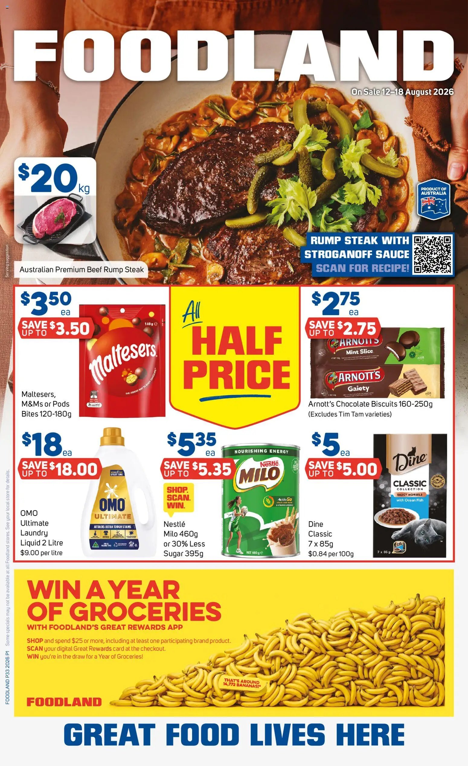 Foodland catalogue from 12/08/2026 Foodland catalogue