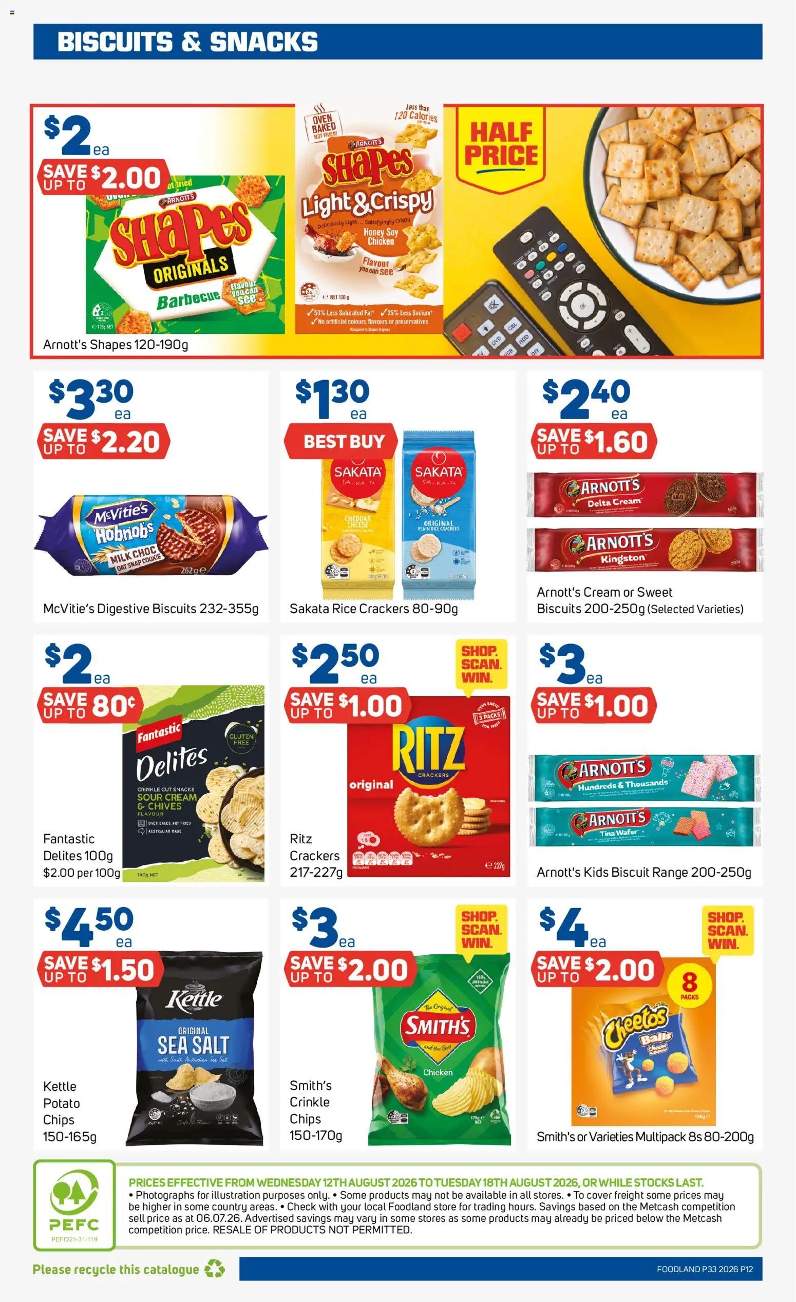 Foodland catalogue from 12/08/2026 Foodland catalogue