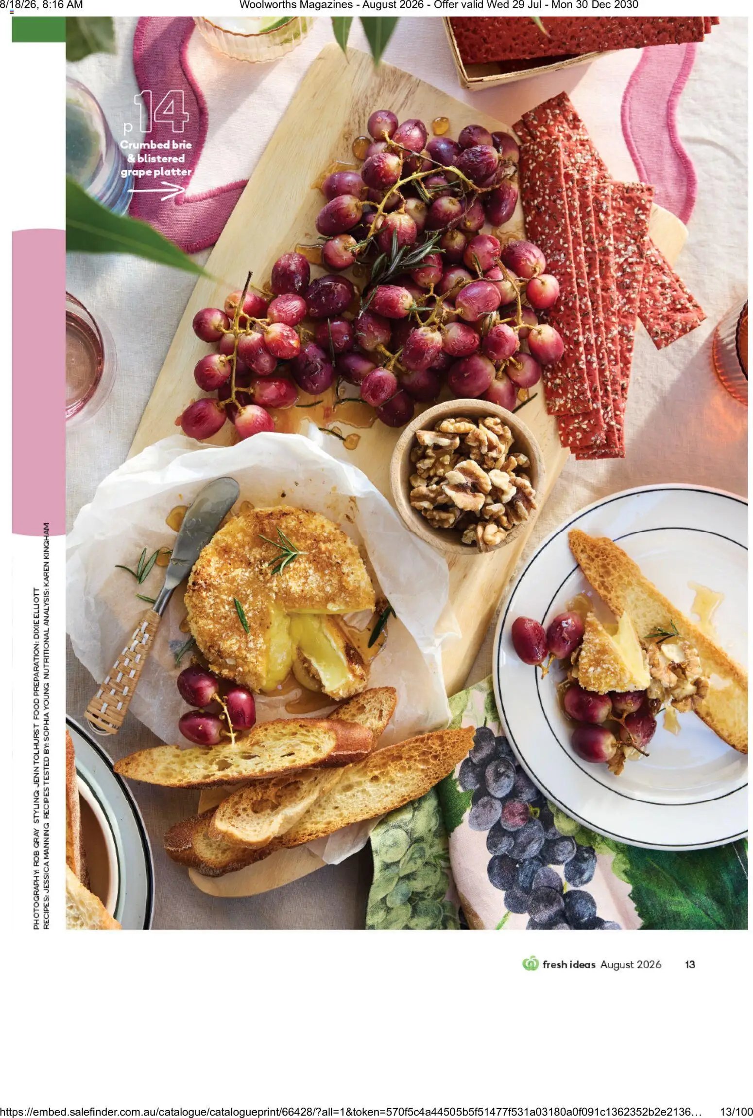 Woolworths catalogue from 01/08/2026 Woolworths catalogue August 2026