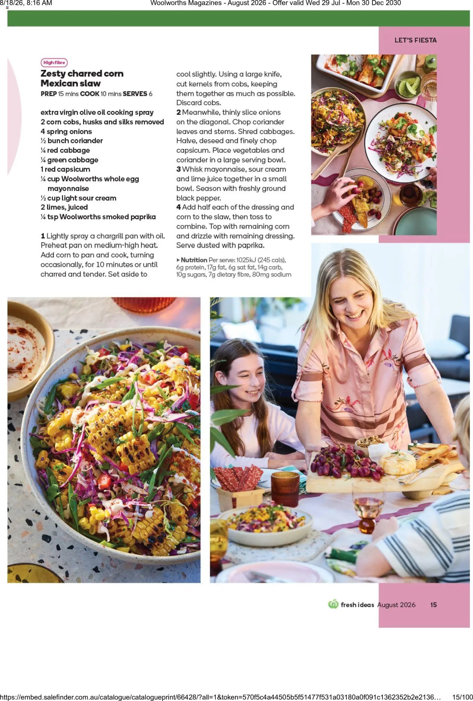 Woolworths catalogue from 01/08/2026 Woolworths catalogue August 2026