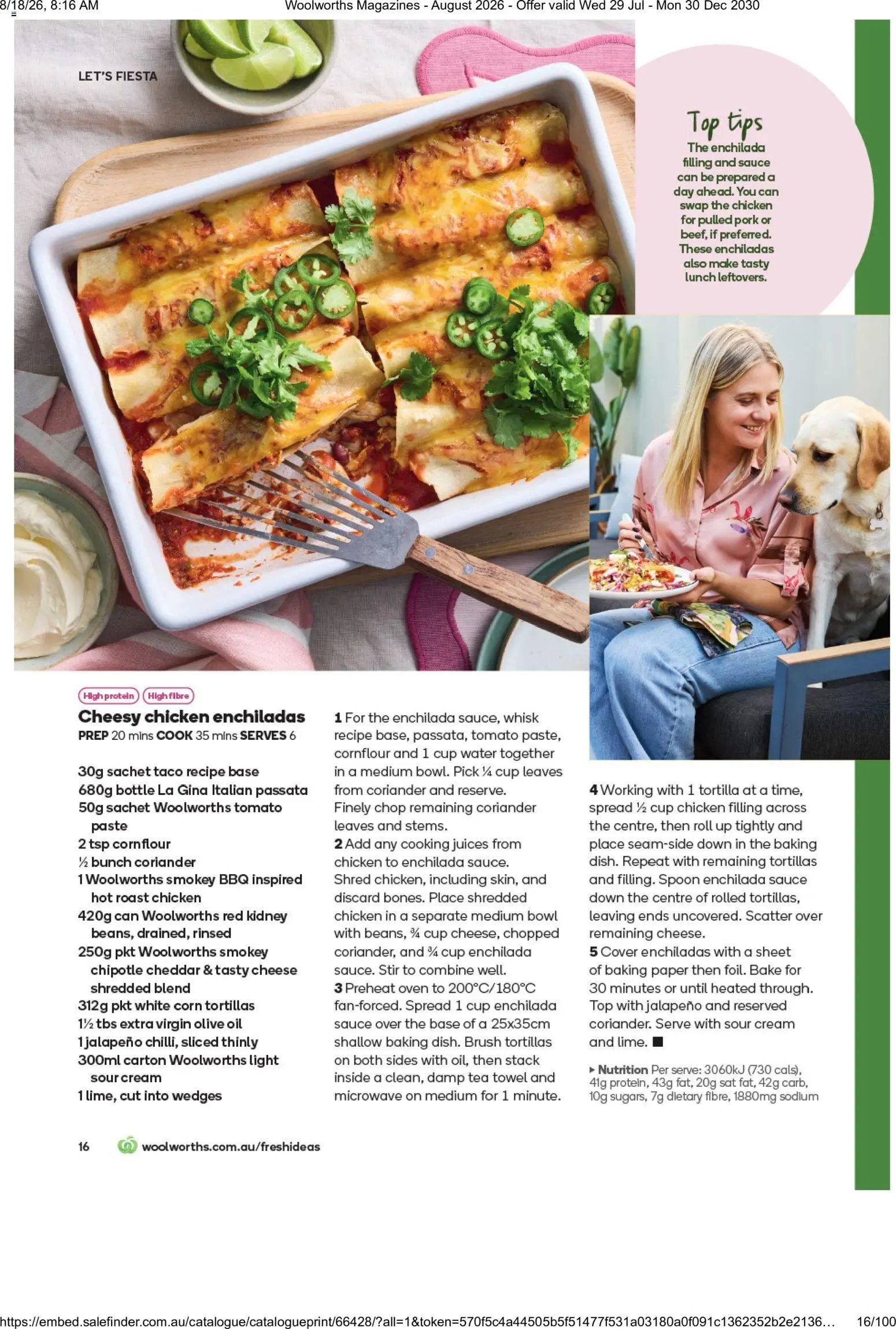 Woolworths catalogue from 01/08/2026 Woolworths catalogue August 2026