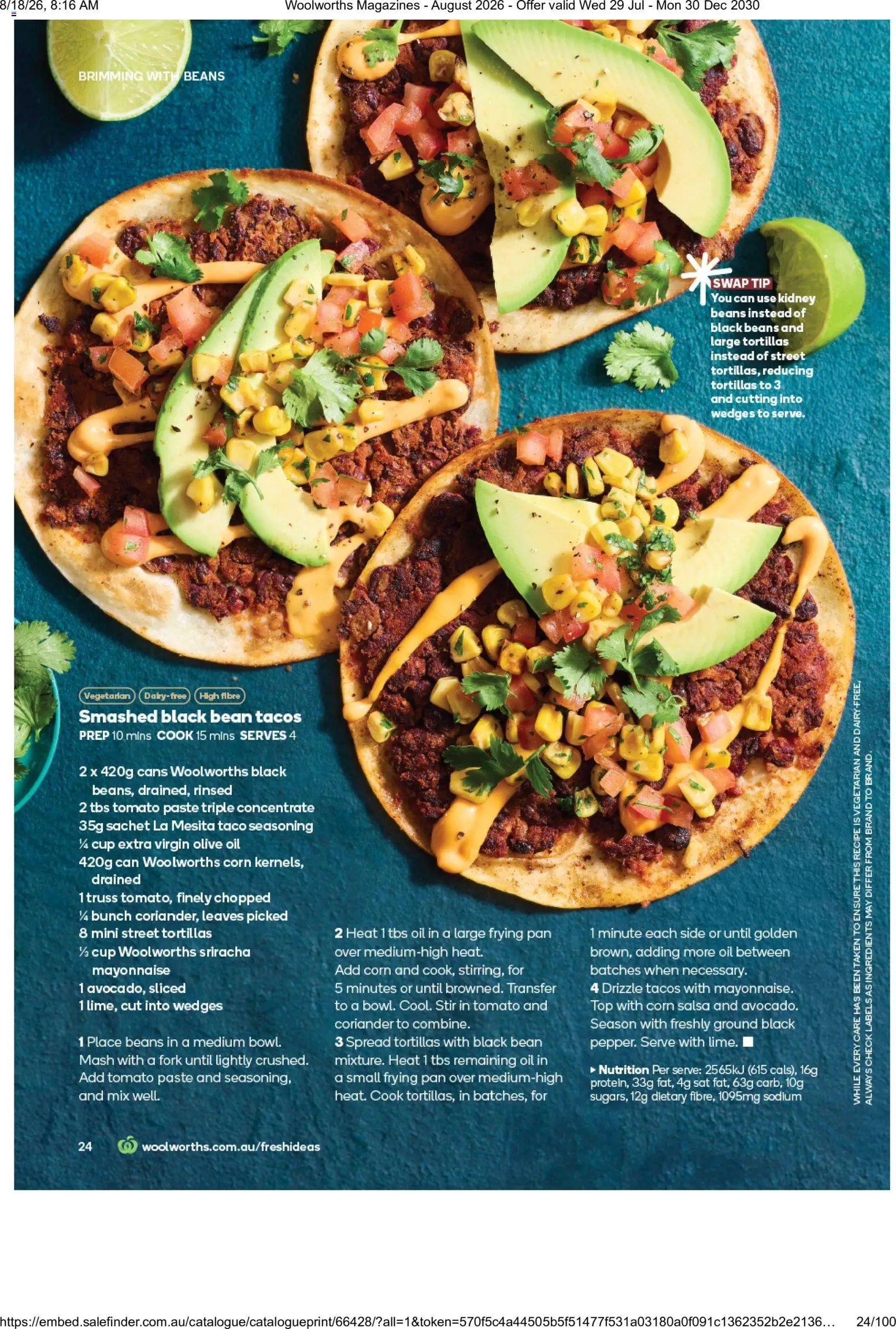 Woolworths catalogue from 01/08/2026 Woolworths catalogue August 2026