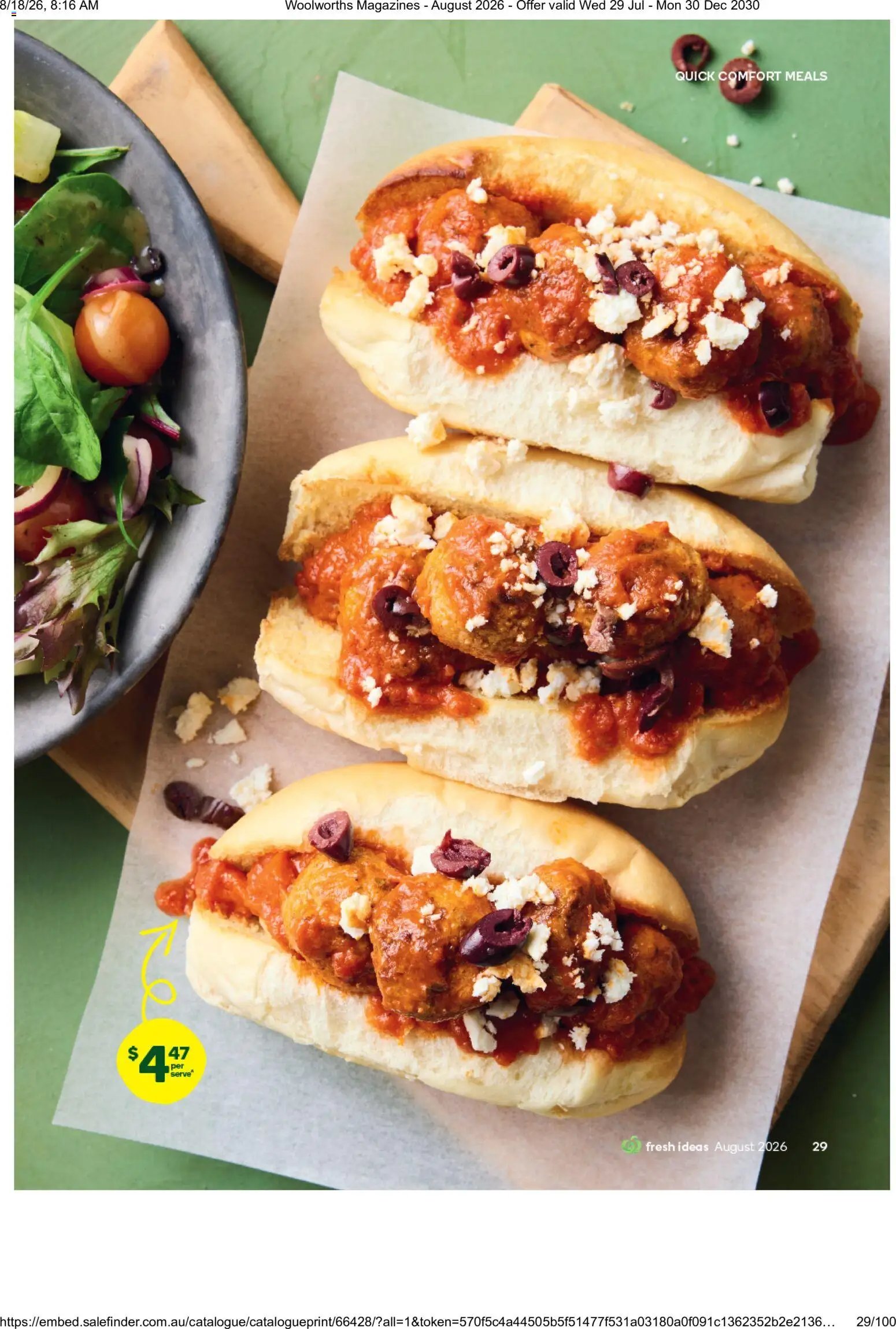 Woolworths catalogue from 01/08/2026 Woolworths catalogue August 2026