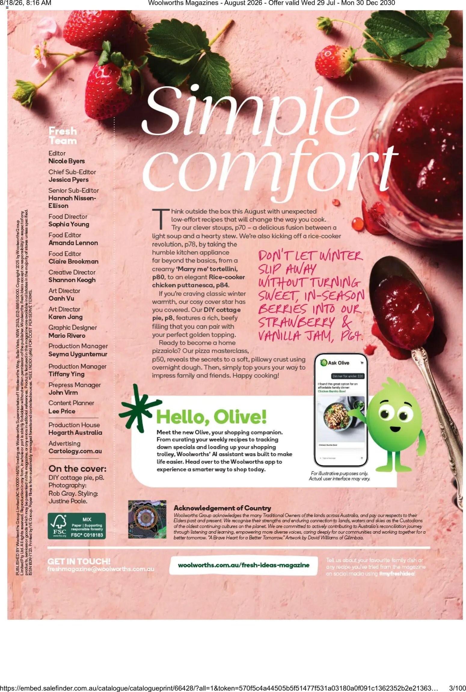 Woolworths catalogue from 01/08/2026 Woolworths catalogue August 2026