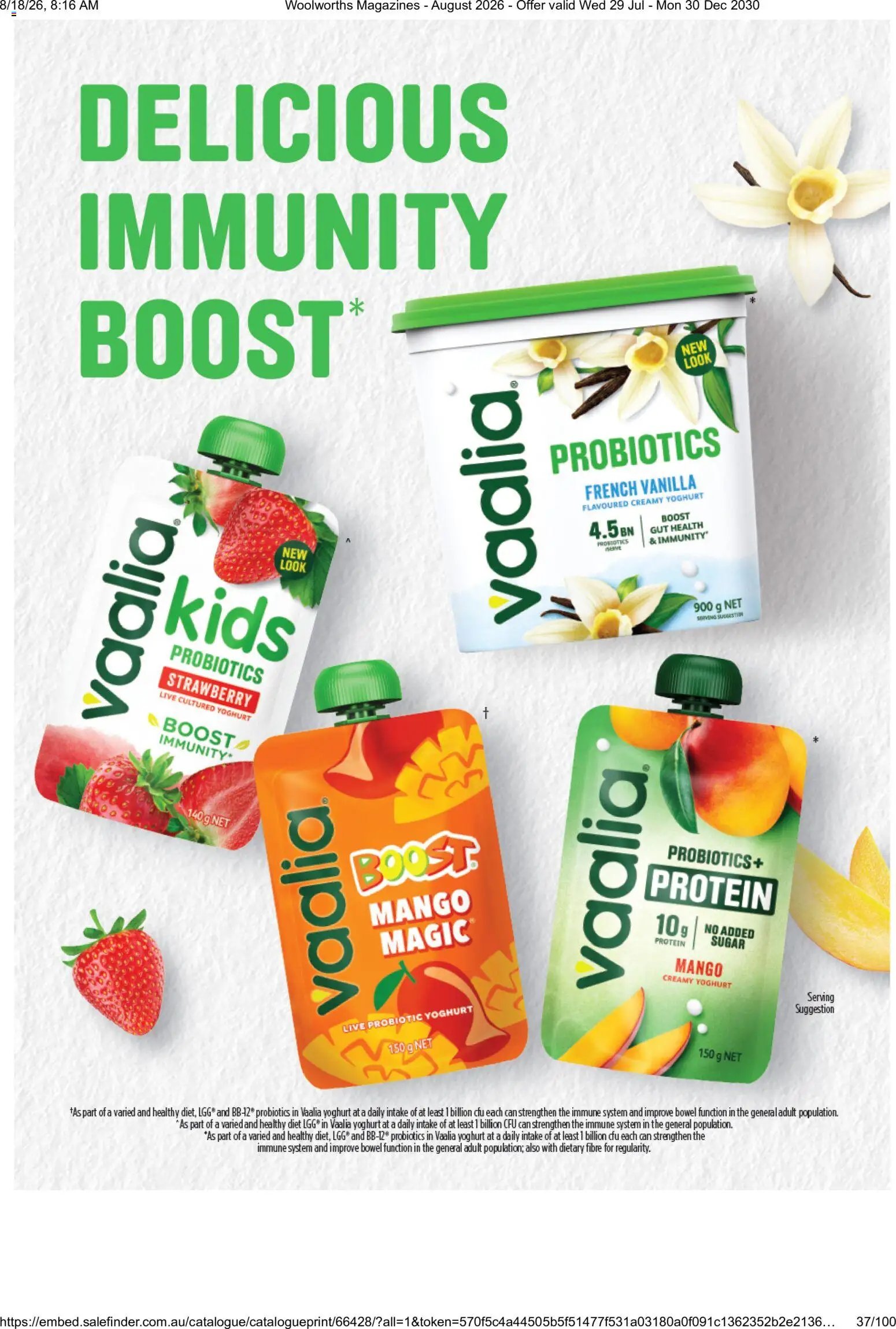 Woolworths catalogue from 01/08/2026 Woolworths catalogue August 2026