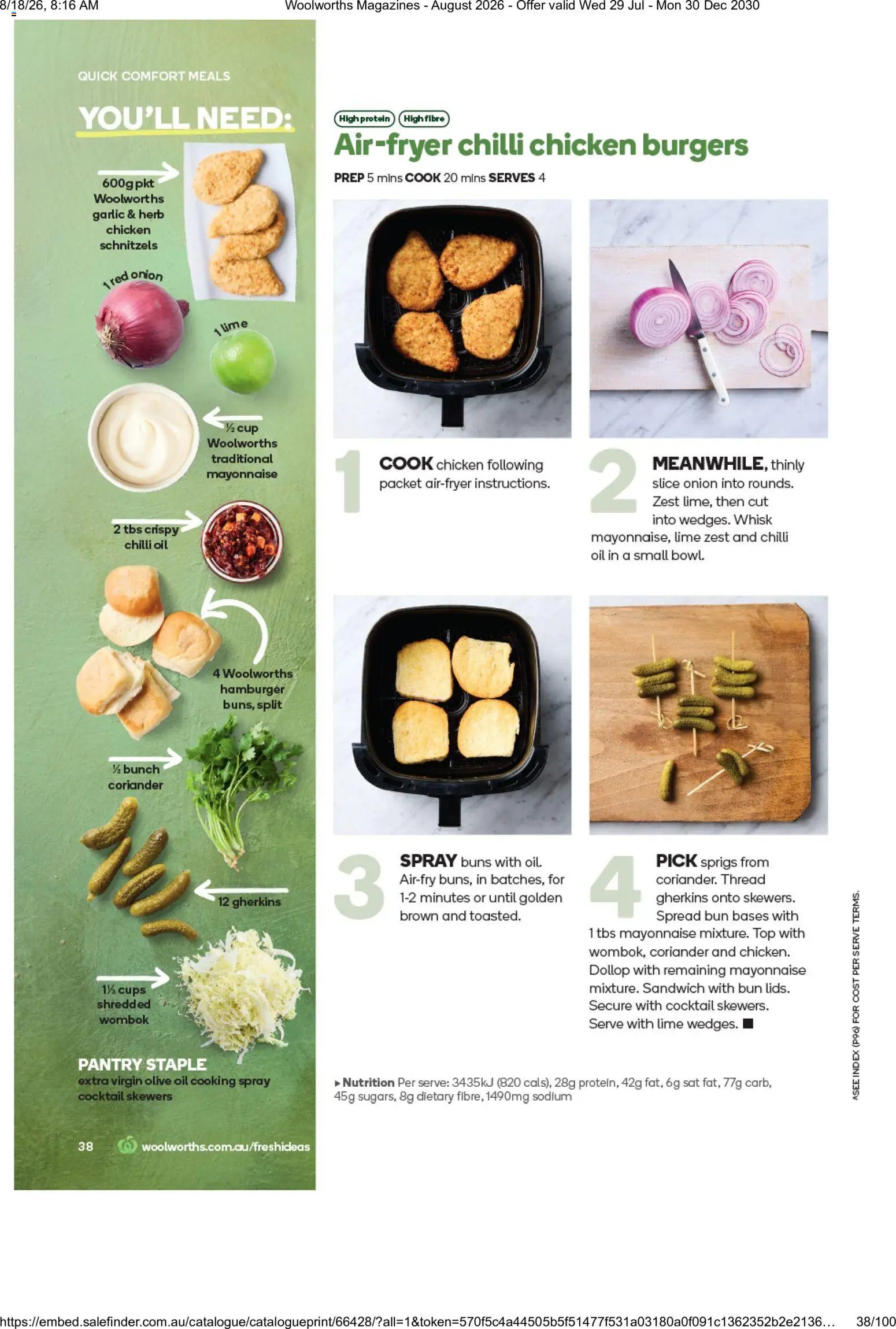 Woolworths catalogue from 01/08/2026 Woolworths catalogue August 2026