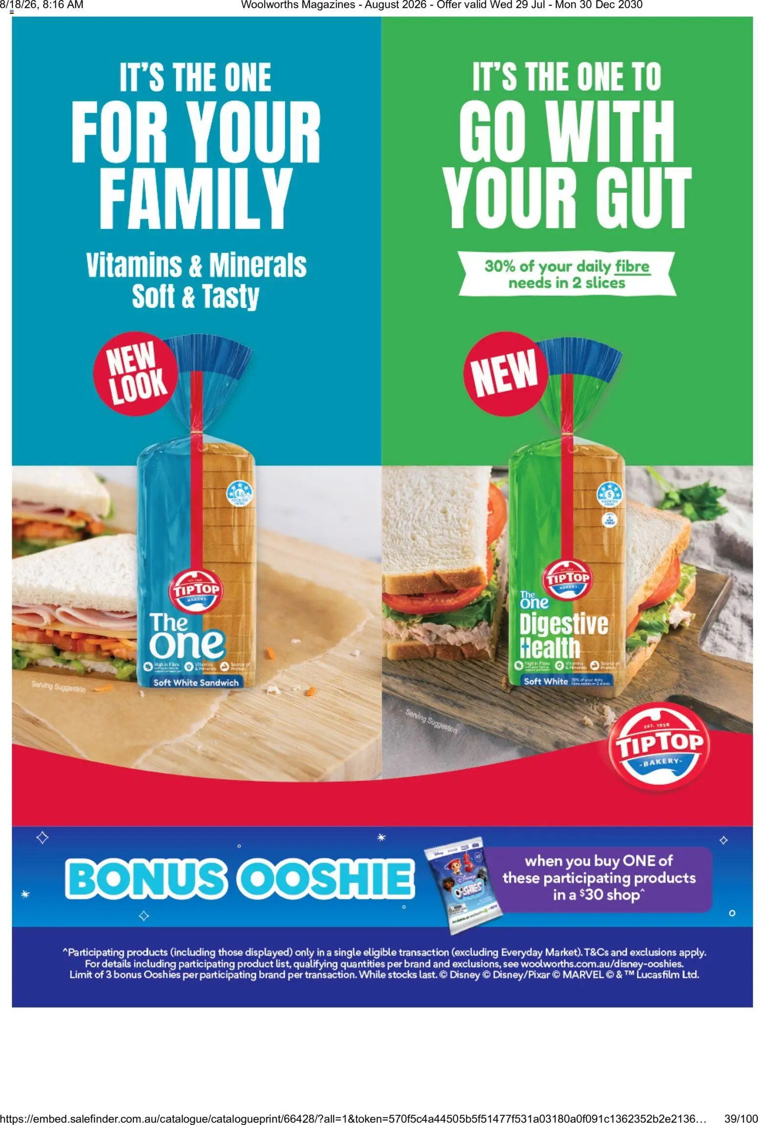 Woolworths catalogue from 01/08/2026 Woolworths catalogue August 2026
