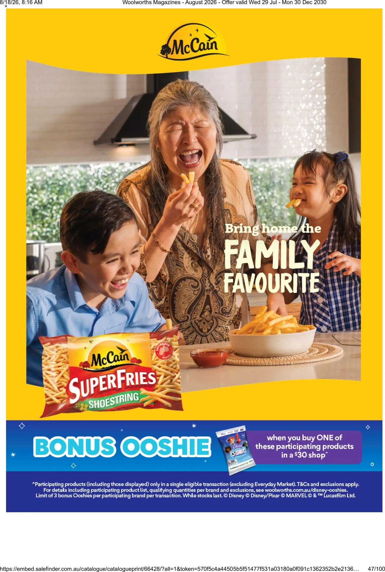 Woolworths catalogue from 01/08/2026 Woolworths catalogue August 2026