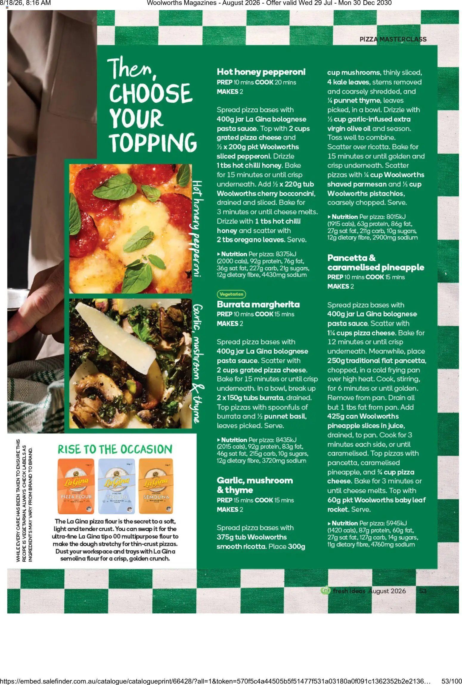 Woolworths catalogue from 01/08/2026 Woolworths catalogue August 2026