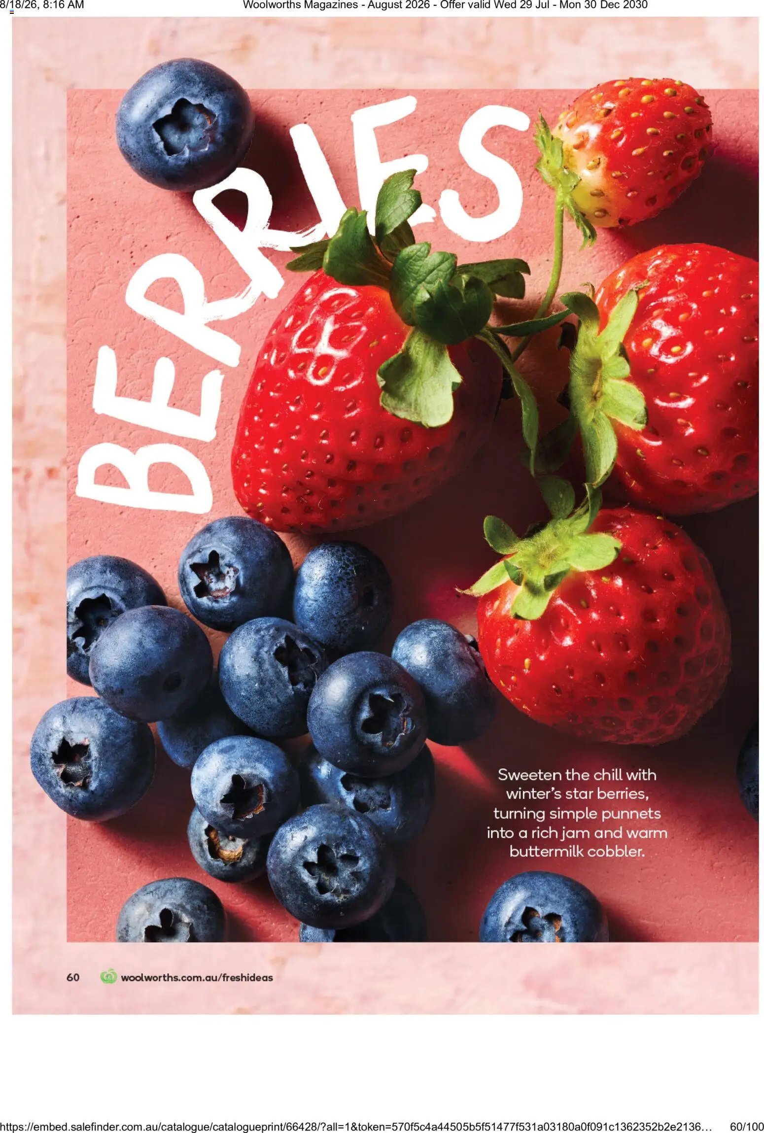 Woolworths catalogue from 01/08/2026 Woolworths catalogue August 2026