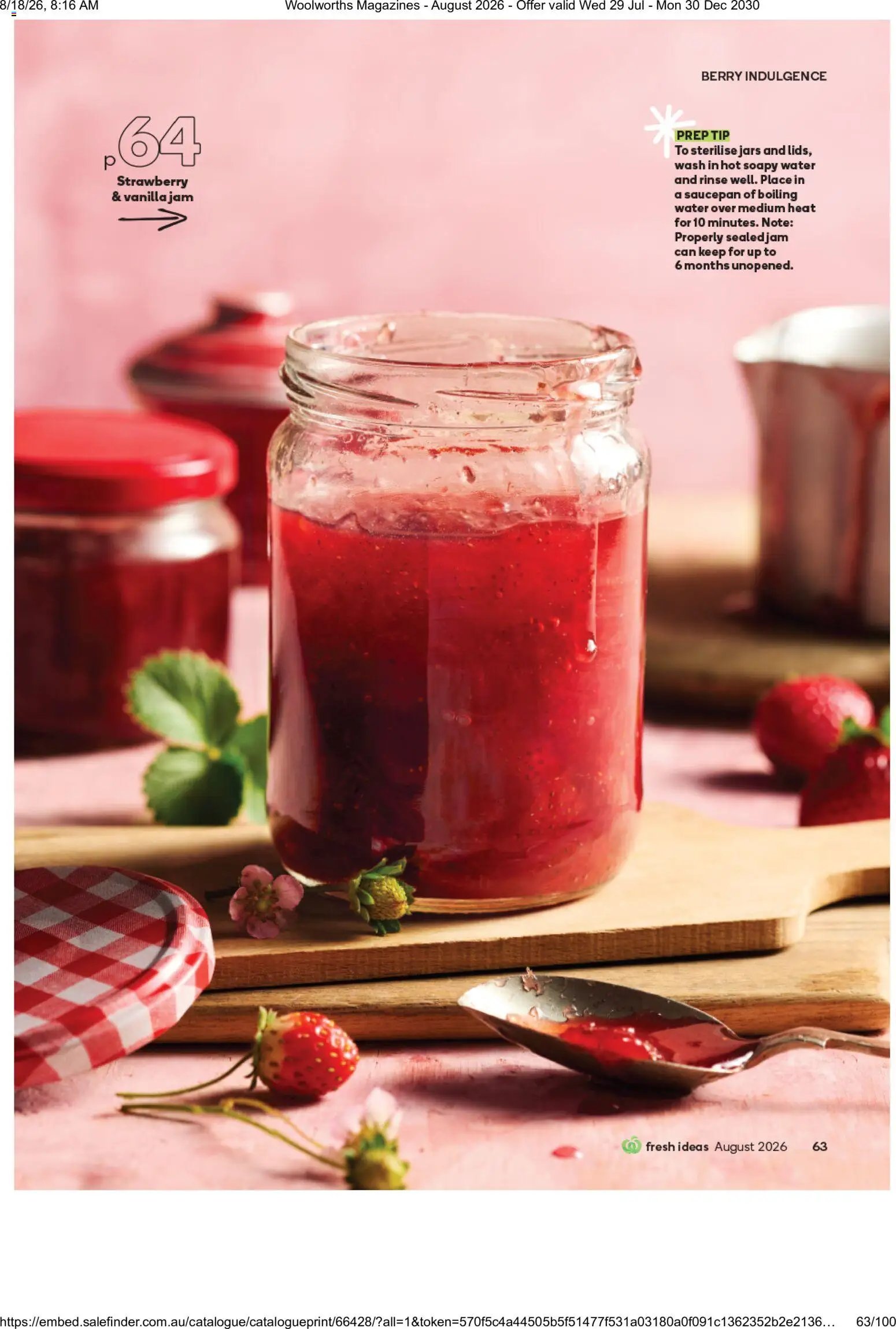 Woolworths catalogue from 01/08/2026 Woolworths catalogue August 2026
