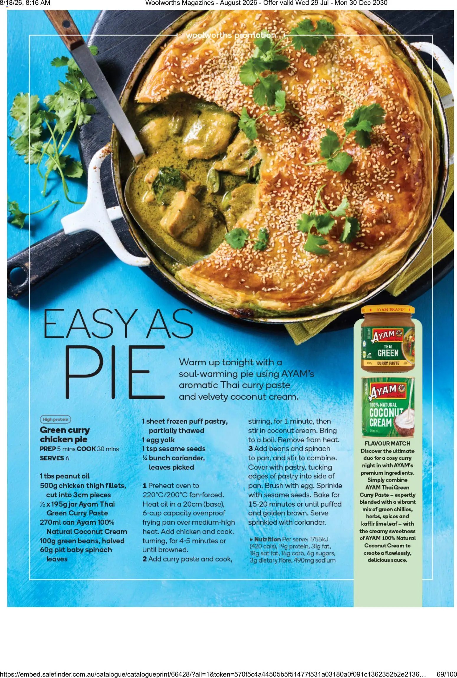 Woolworths catalogue from 01/08/2026 Woolworths catalogue August 2026