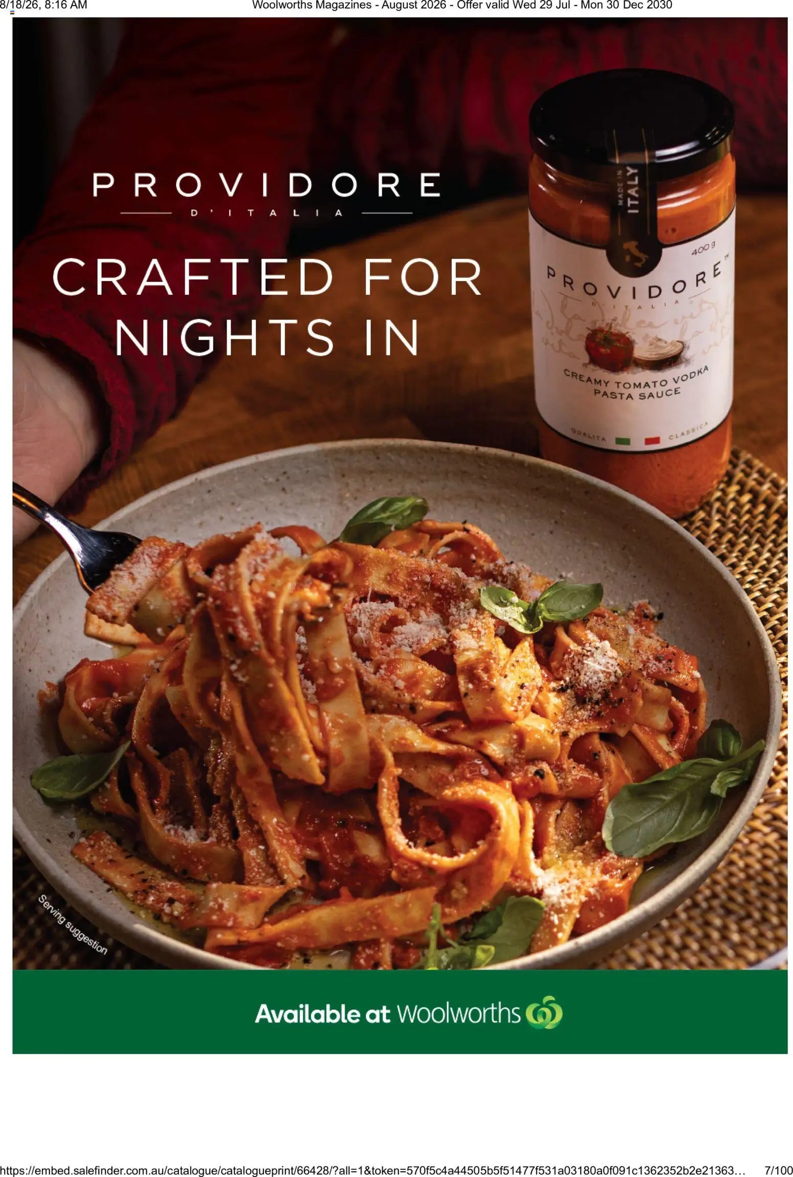 Woolworths catalogue from 01/08/2026 Woolworths catalogue August 2026