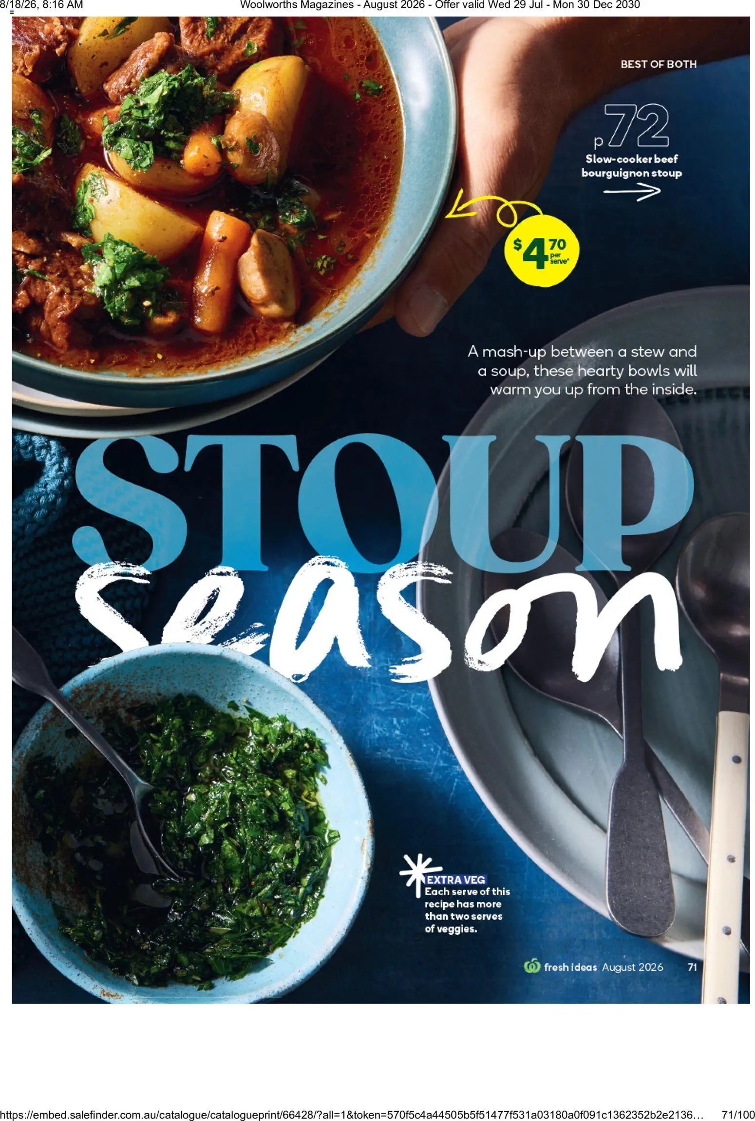 Woolworths catalogue from 01/08/2026 Woolworths catalogue August 2026