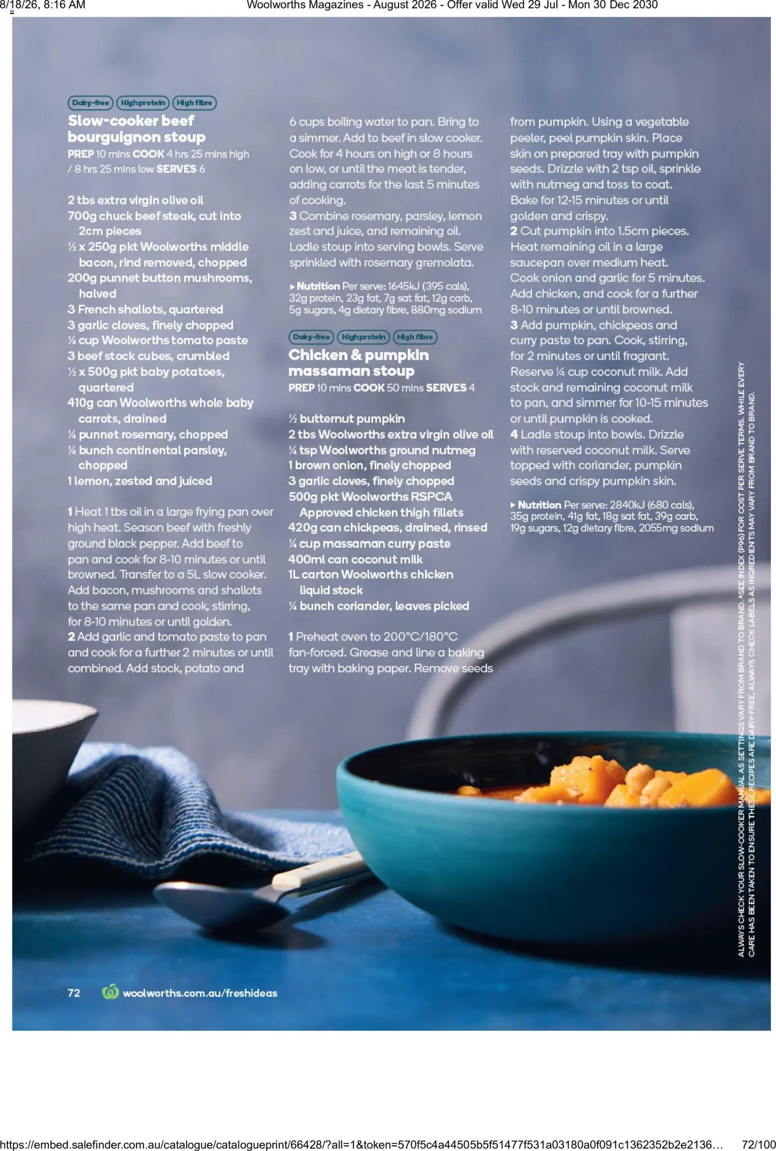 Woolworths catalogue from 01/08/2026 Woolworths catalogue August 2026