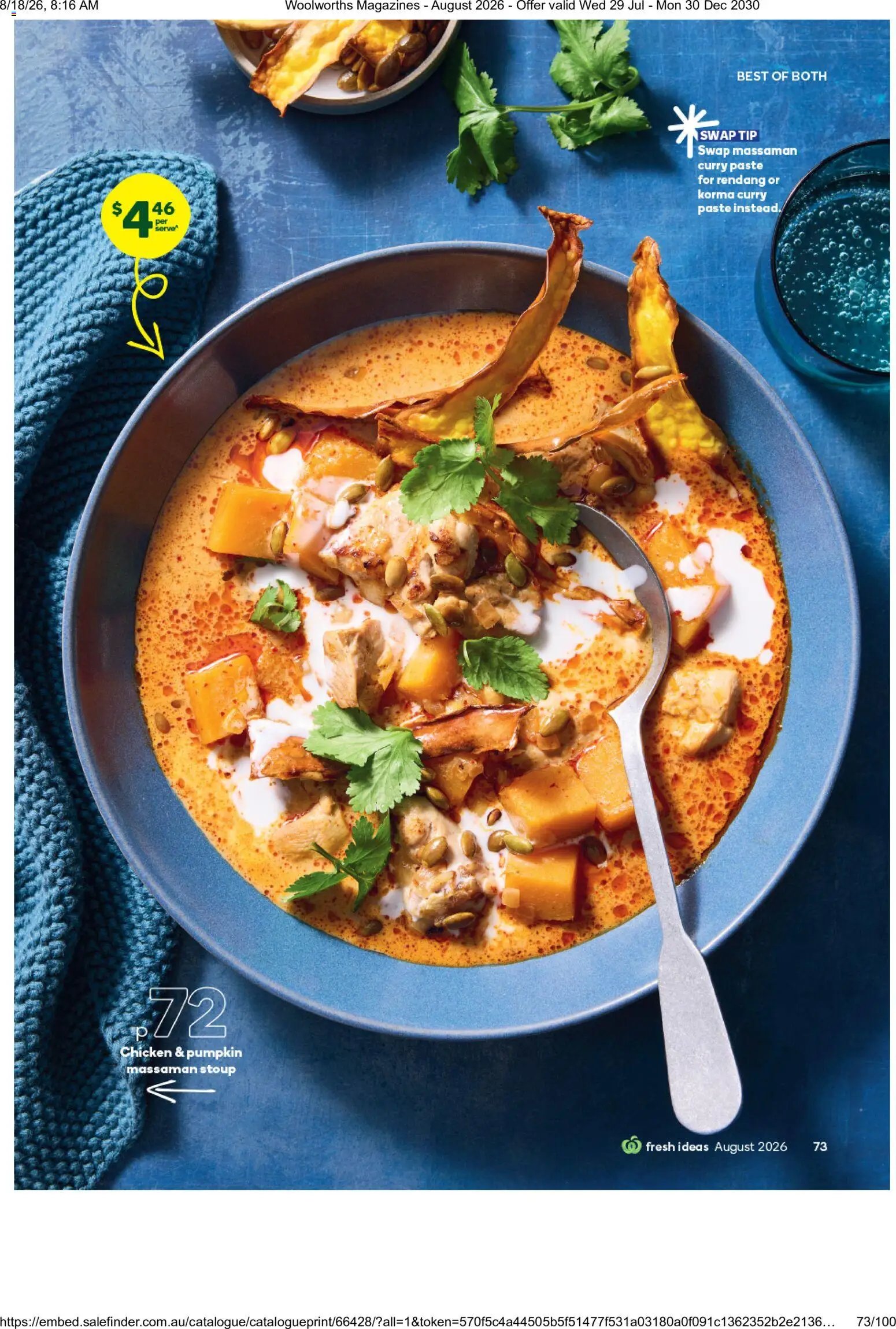Woolworths catalogue from 01/08/2026 Woolworths catalogue August 2026