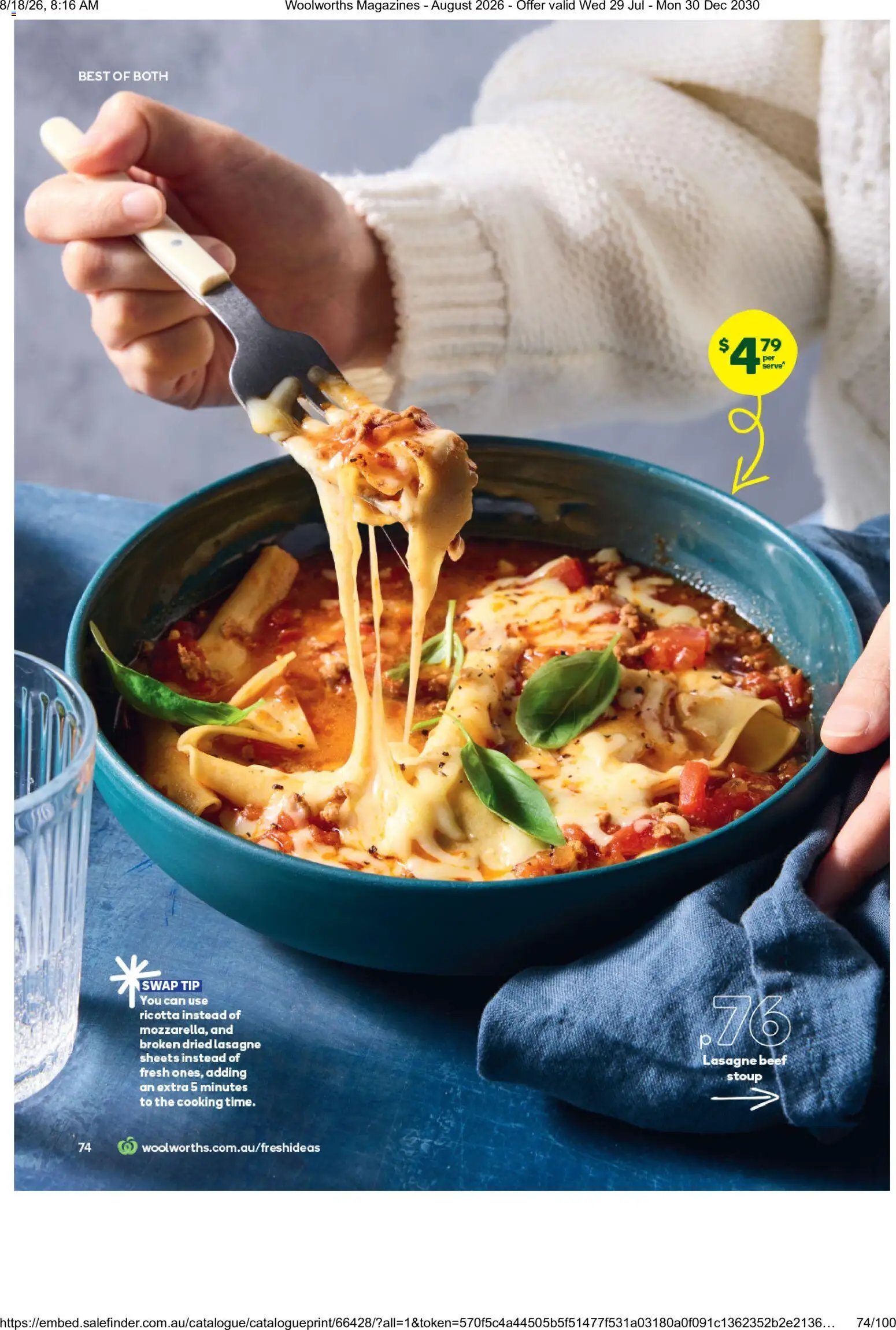 Woolworths catalogue from 01/08/2026 Woolworths catalogue August 2026