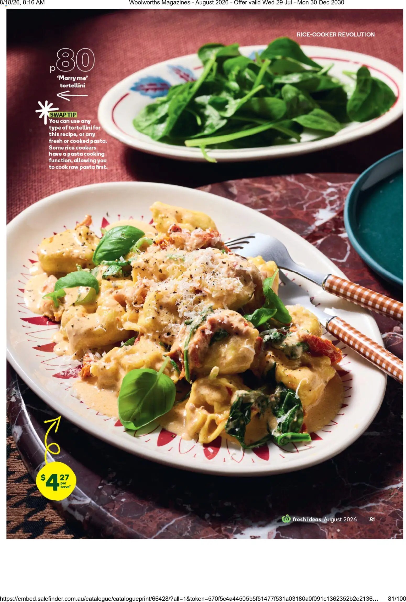 Woolworths catalogue from 01/08/2026 Woolworths catalogue August 2026