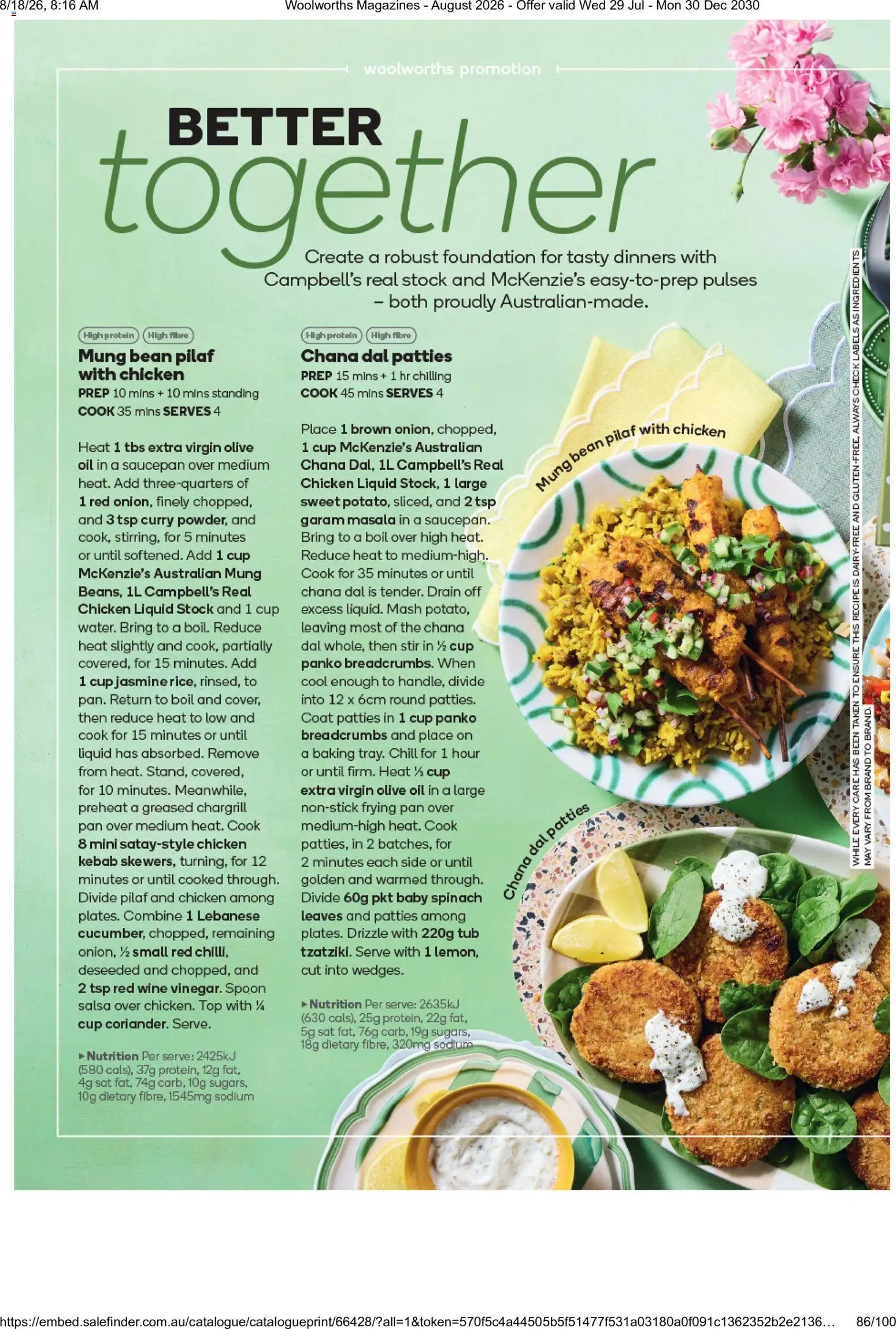 Woolworths catalogue from 01/08/2026 Woolworths catalogue August 2026
