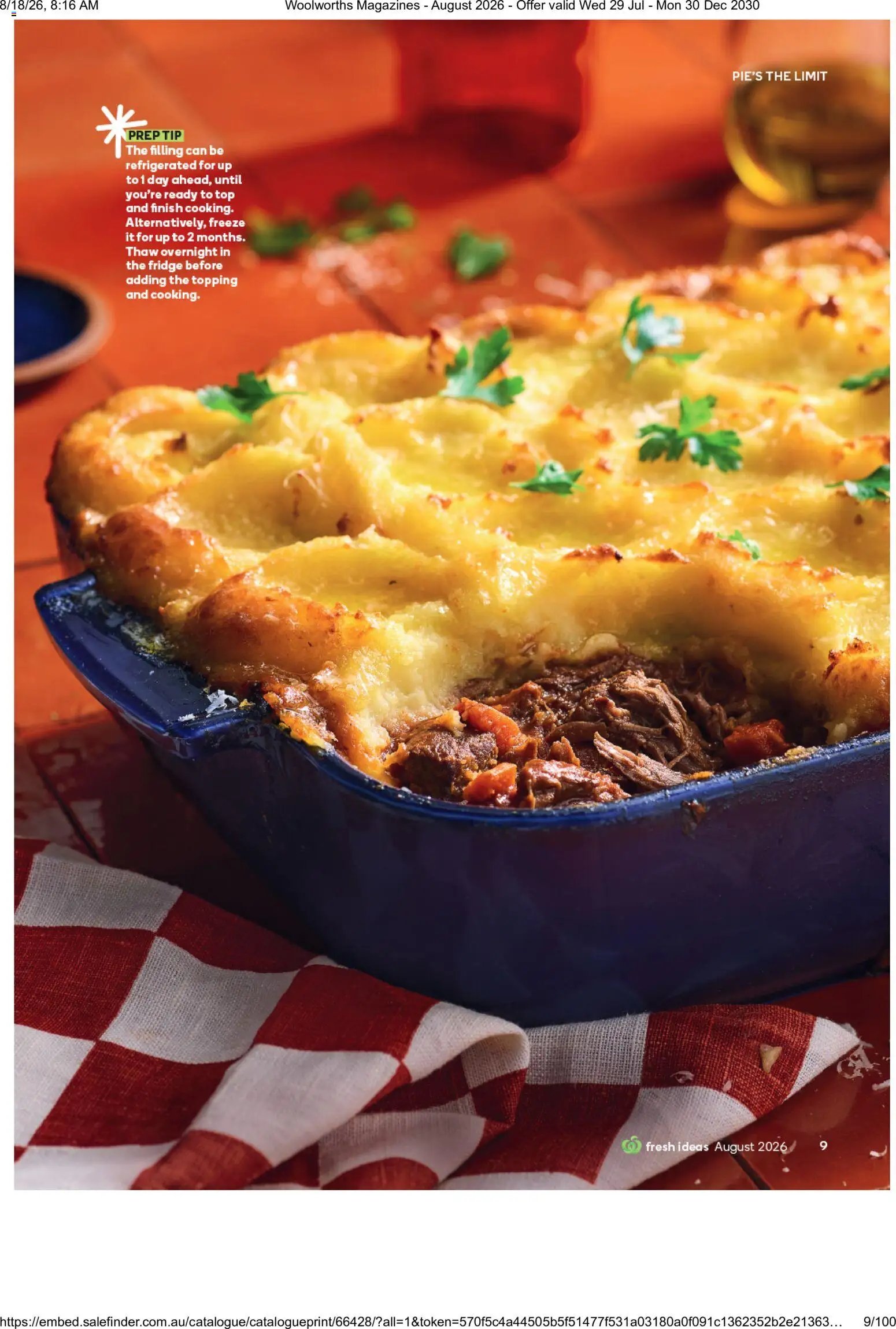 Woolworths catalogue from 01/08/2026 Woolworths catalogue August 2026