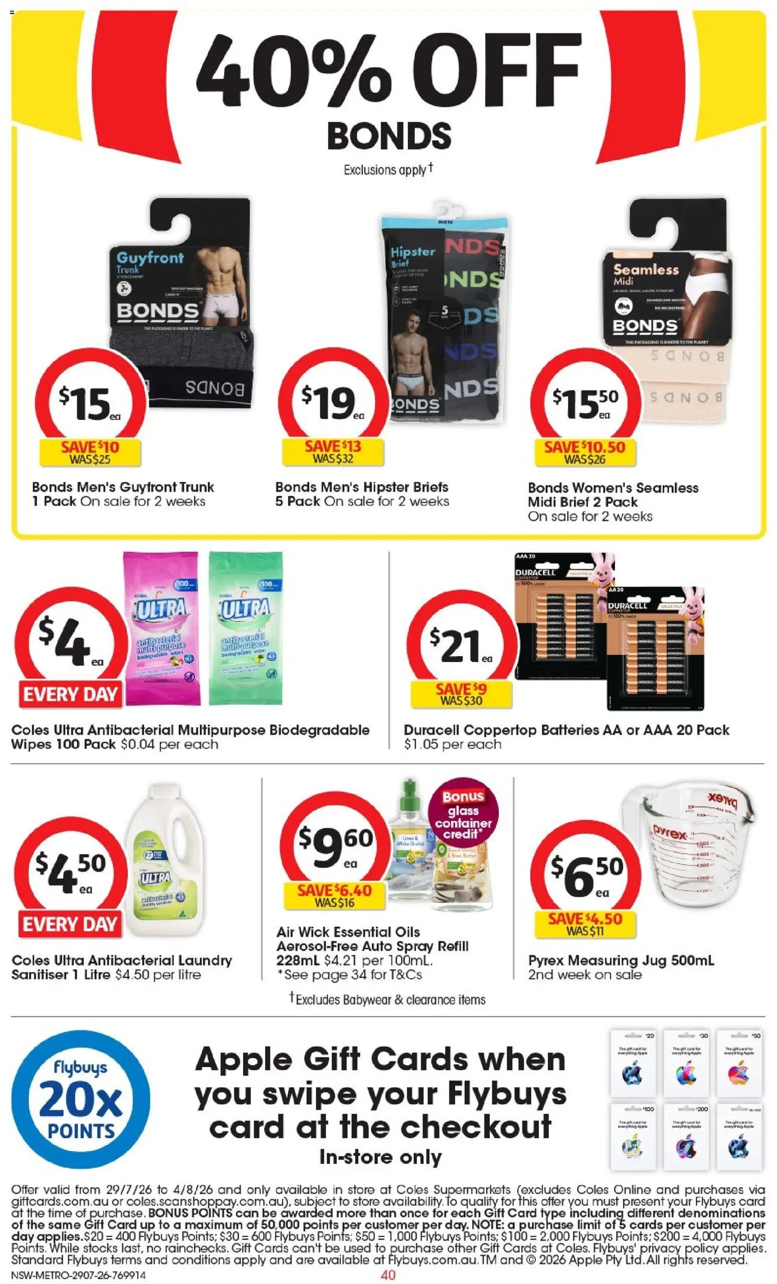 Coles catalogue from 29/07/2026 Coles catalogue NSW