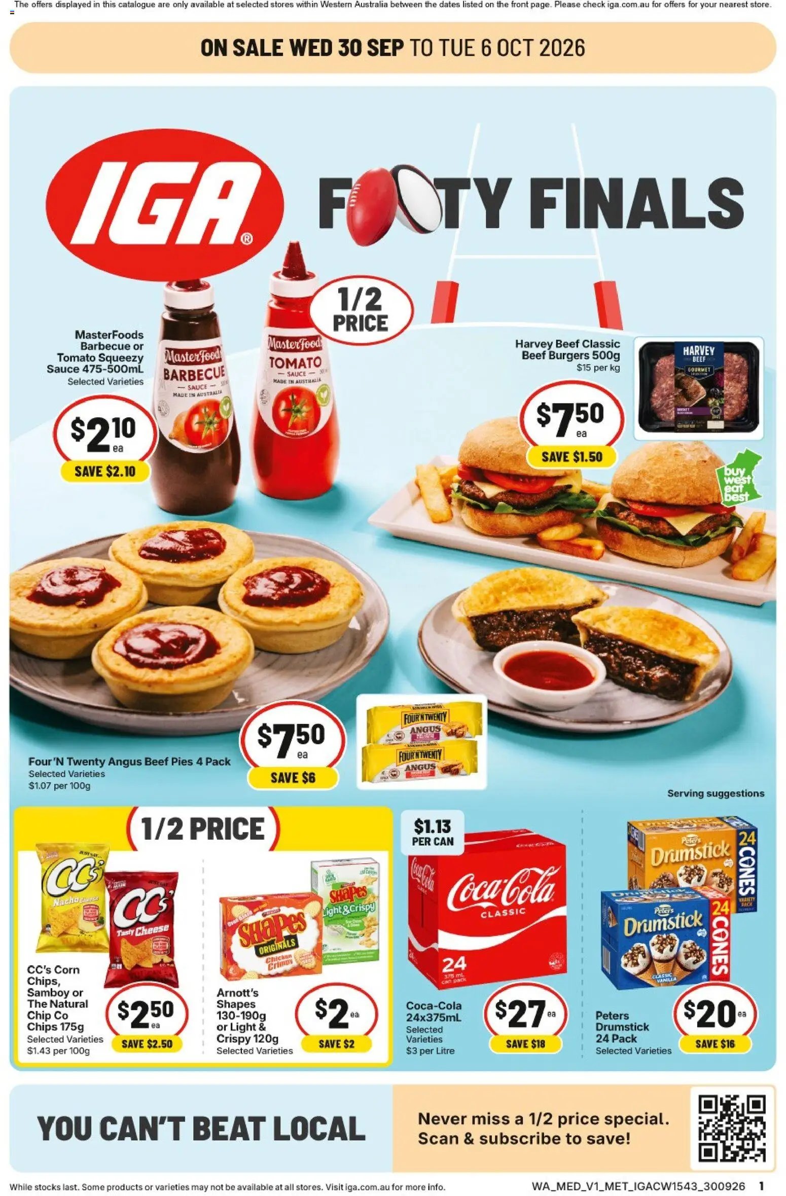 IGA catalogue from 30/09/2026 IGA catalogue Bentley