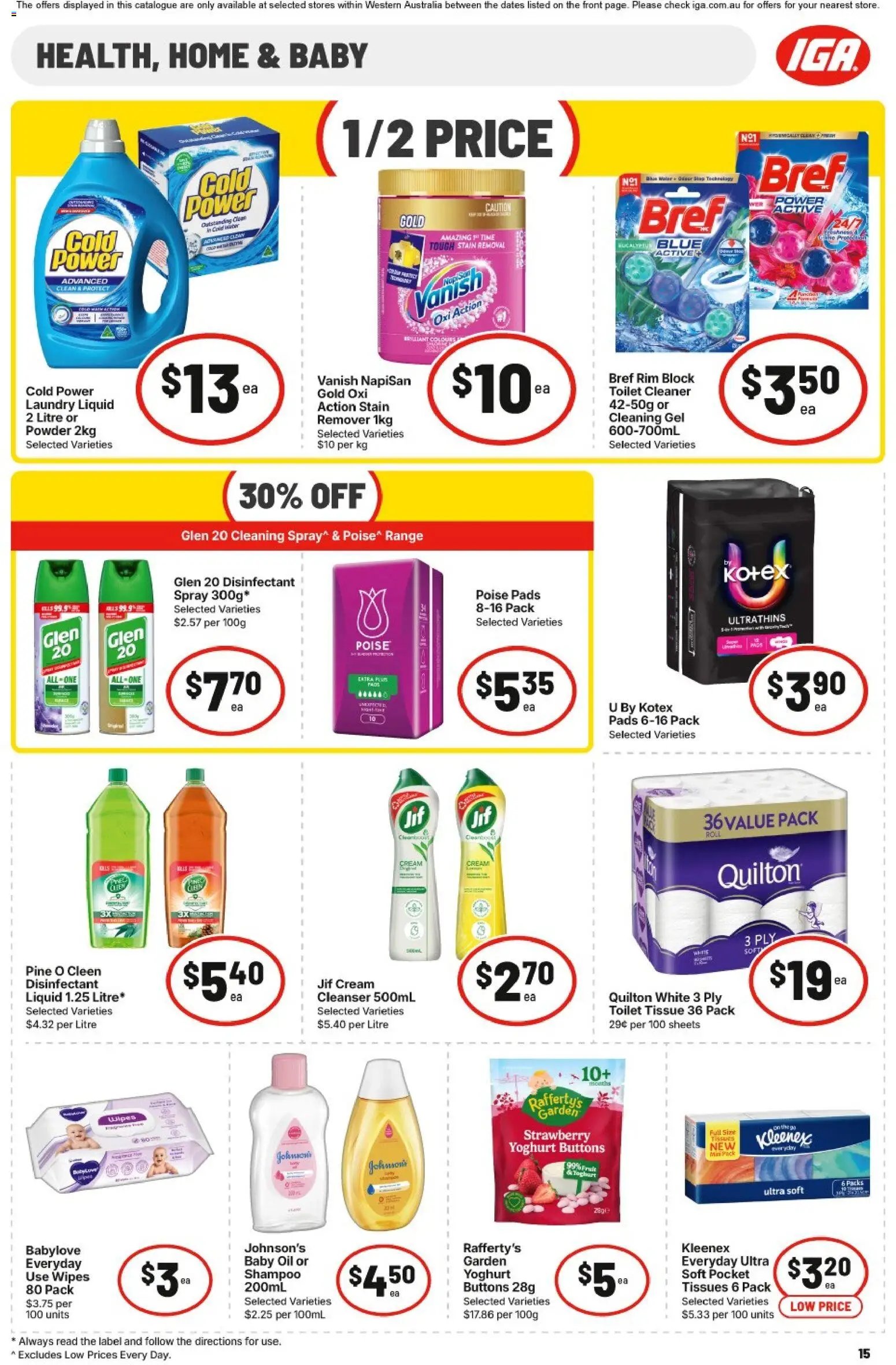 IGA catalogue from 30/09/2026 IGA catalogue Bentley