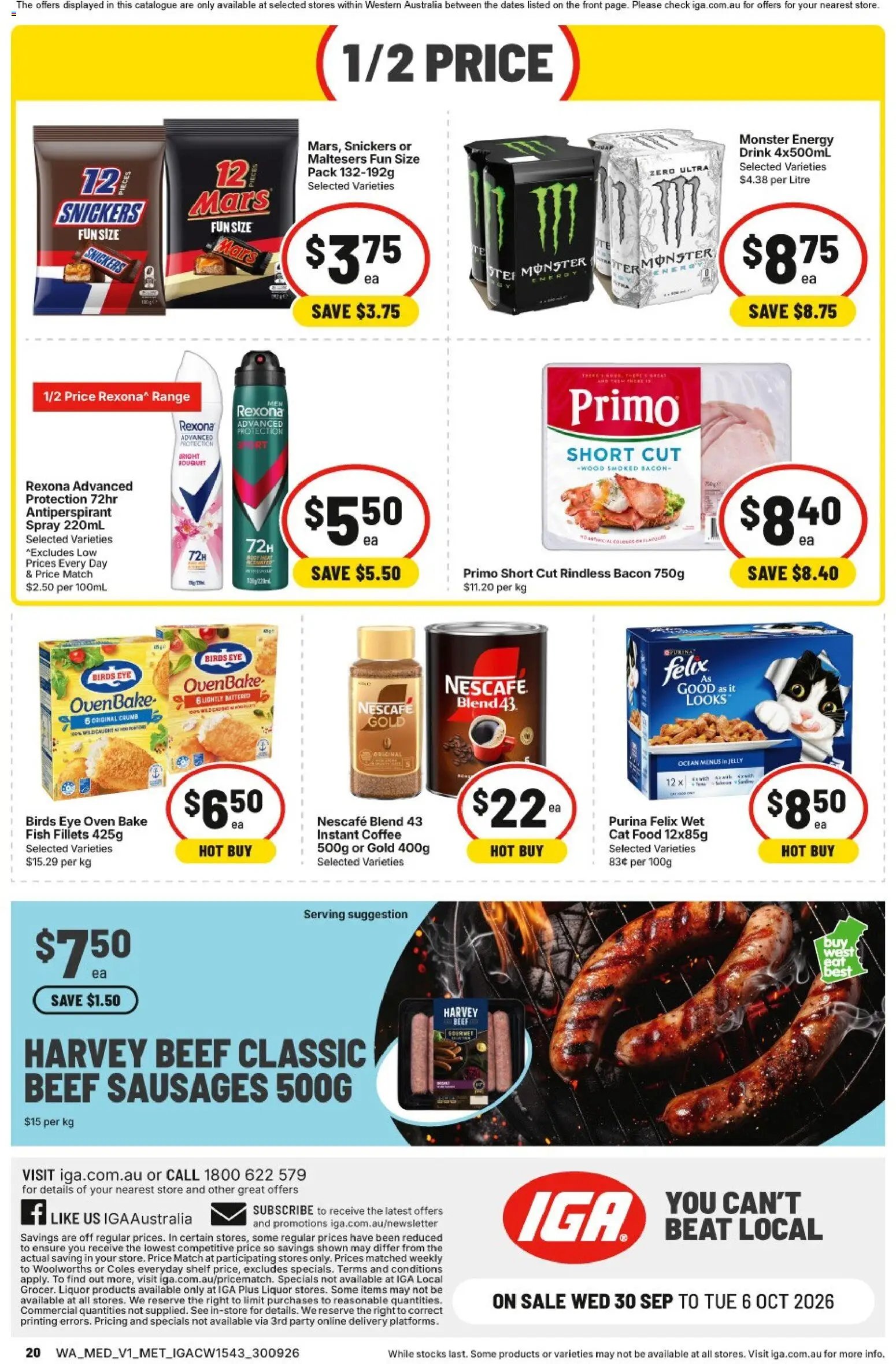 IGA catalogue from 30/09/2026 IGA catalogue Bentley