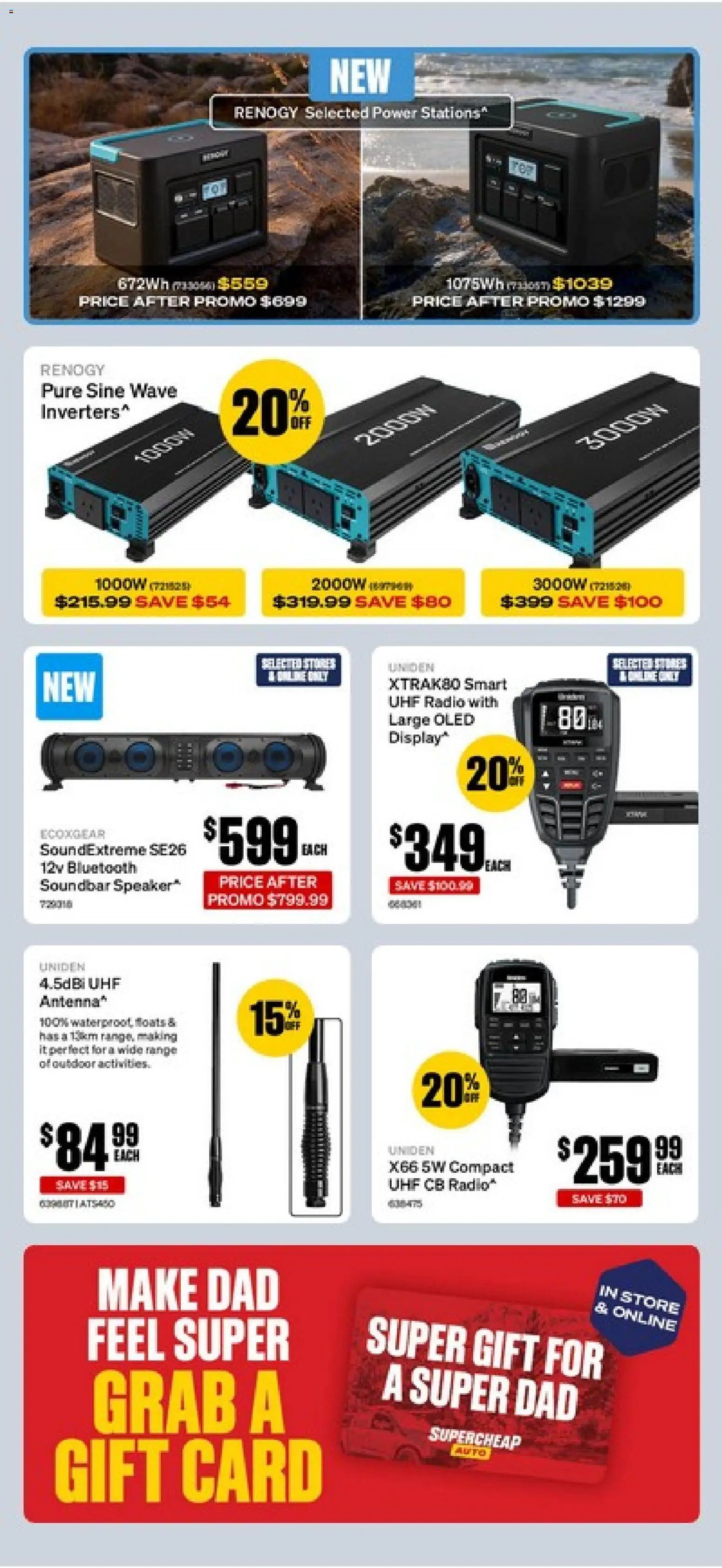 Supercheap Auto catalogue from 12/08/2026 Supercheap Auto catalogue