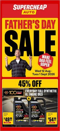 Supercheap Auto catalogue from 12/08/2026 Supercheap Auto catalogue