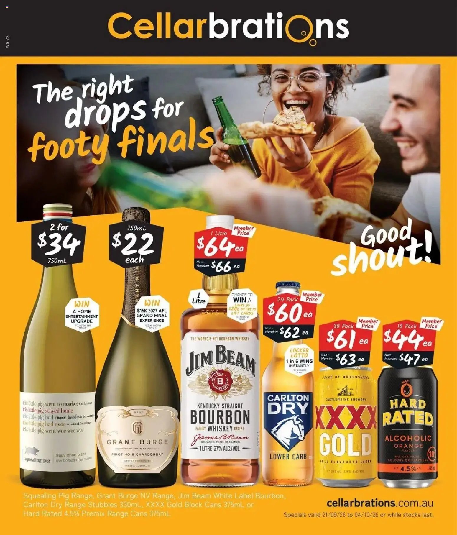 Cellarbrations catalogue from 21/09/2026 Cellarbrations catalogue Cunderdin