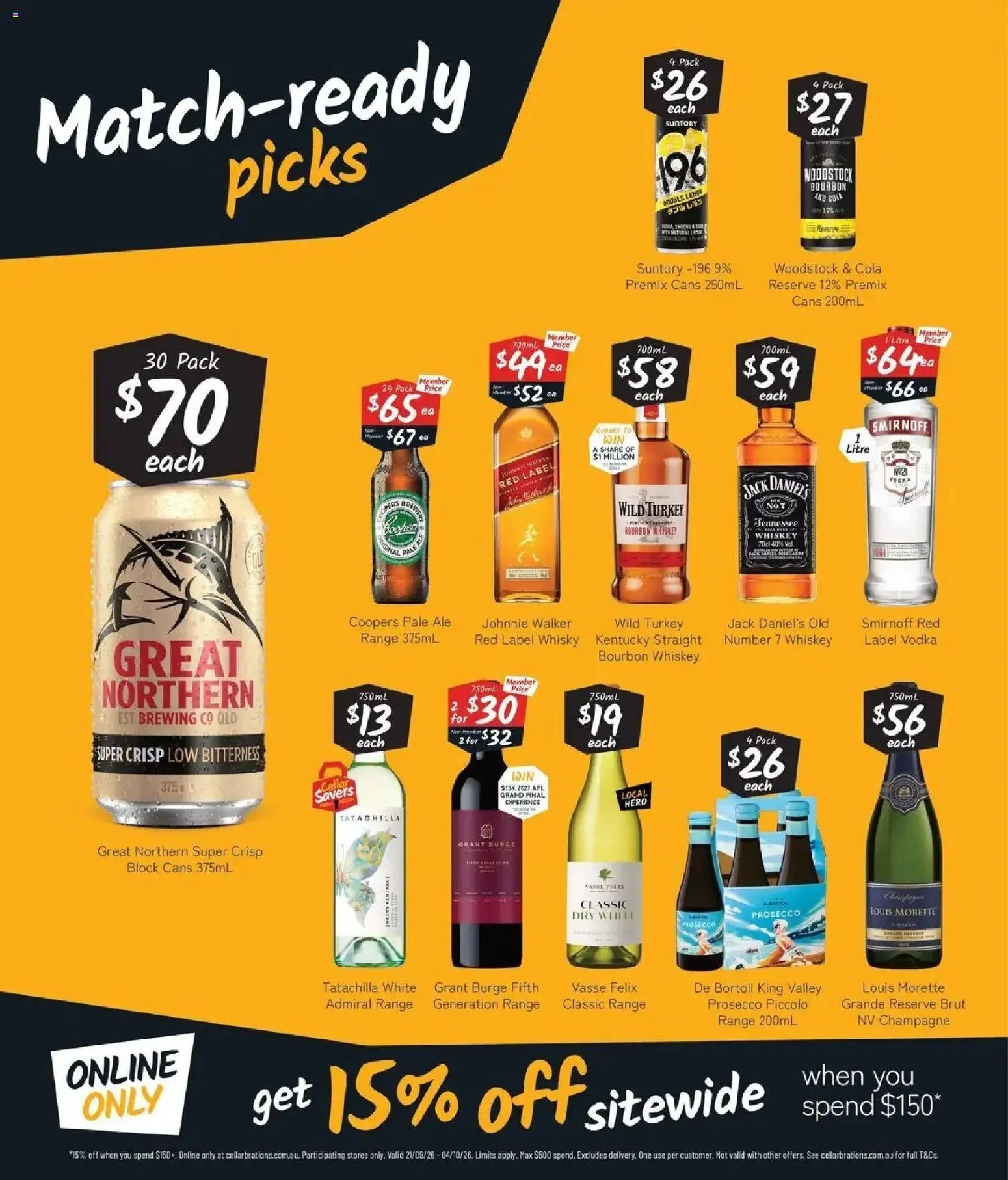 Cellarbrations catalogue from 21/09/2026 Cellarbrations catalogue Cunderdin