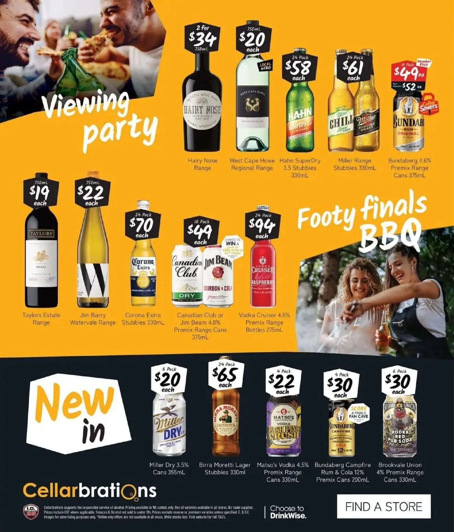 Cellarbrations catalogue from 21/09/2026 Cellarbrations catalogue Cunderdin