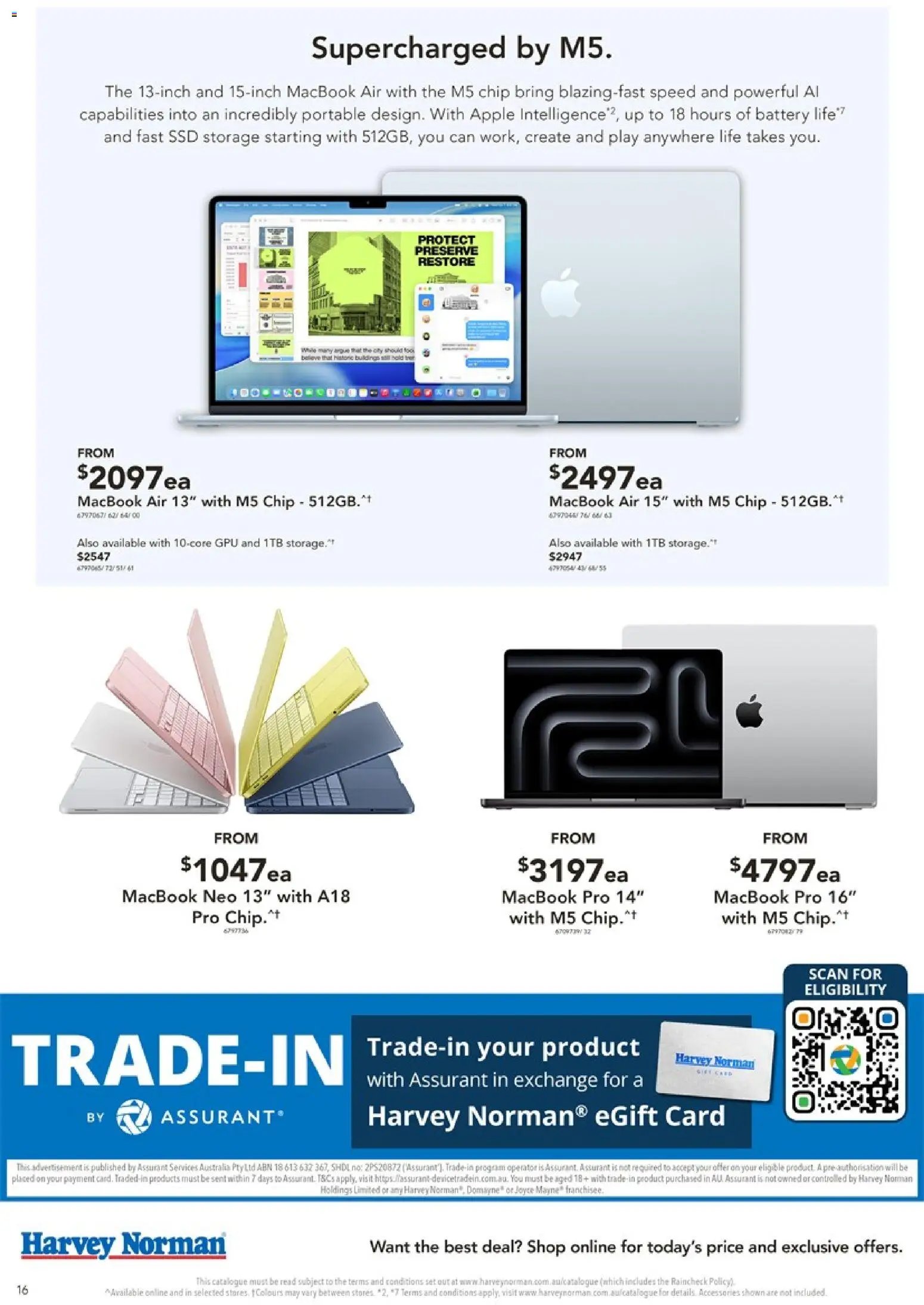 Harvey Norman catalogue from 23/09/2026 Harvey Norman September Apple