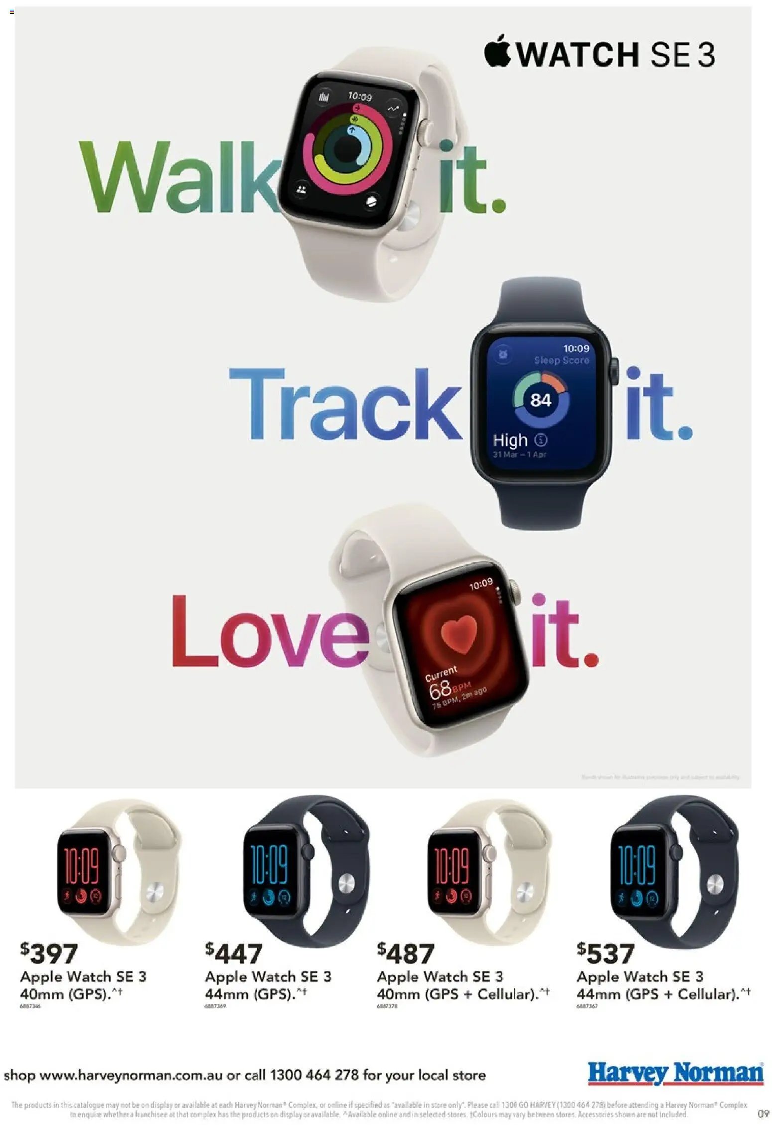 Harvey Norman catalogue from 23/09/2026 Harvey Norman September Apple