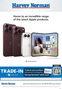 Harvey Norman catalogue from 23/09/2026 Harvey Norman September Apple