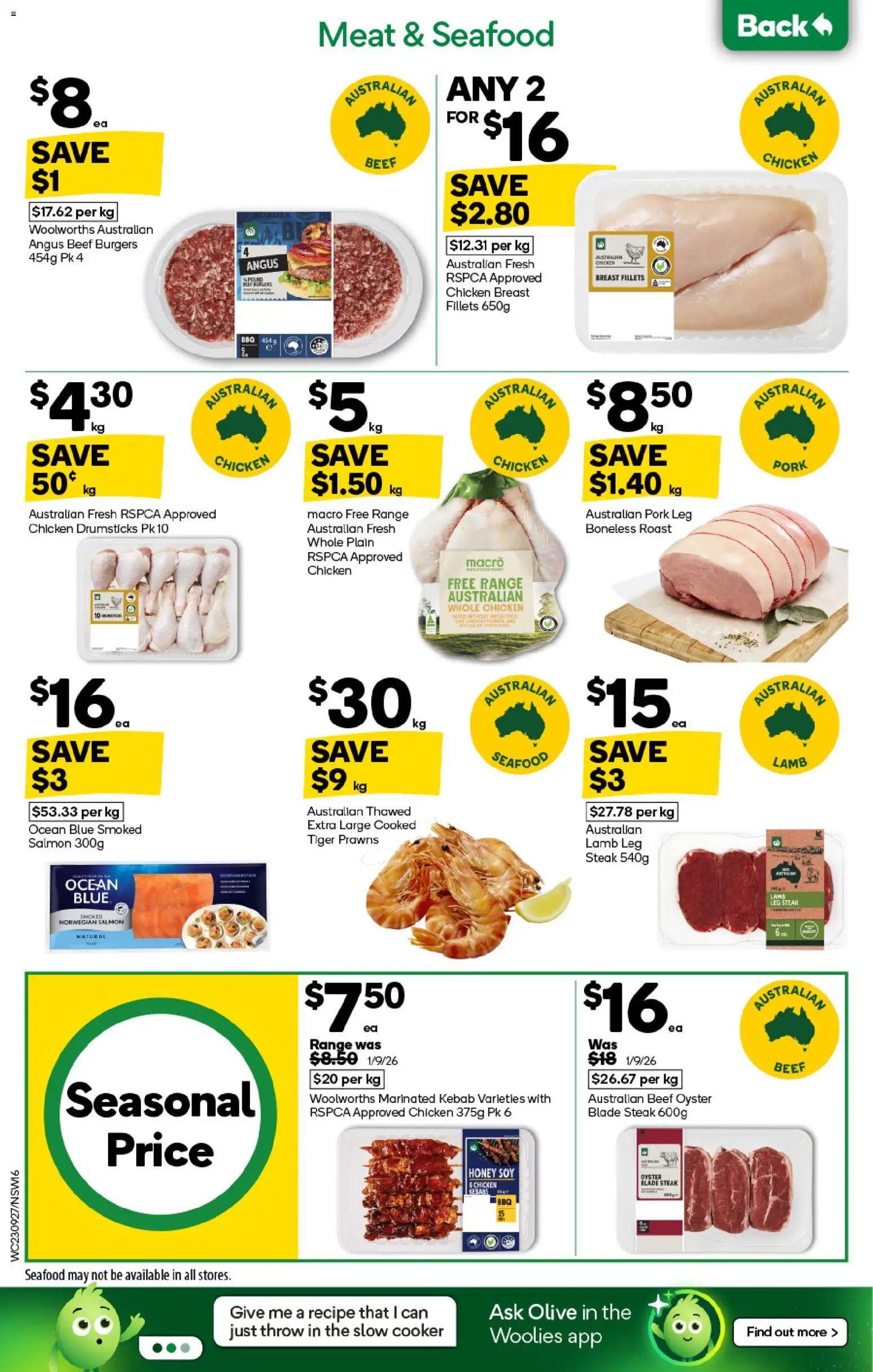 Woolworths catalogue from 23/09/2026 Woolworths catalogue