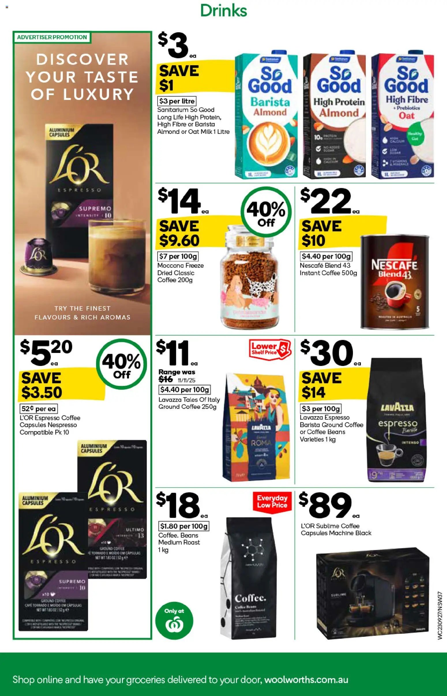 Woolworths catalogue from 23/09/2026 Woolworths catalogue