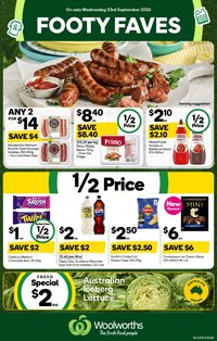 Woolworths catalogue from 23/09/2026 Woolworths catalogue