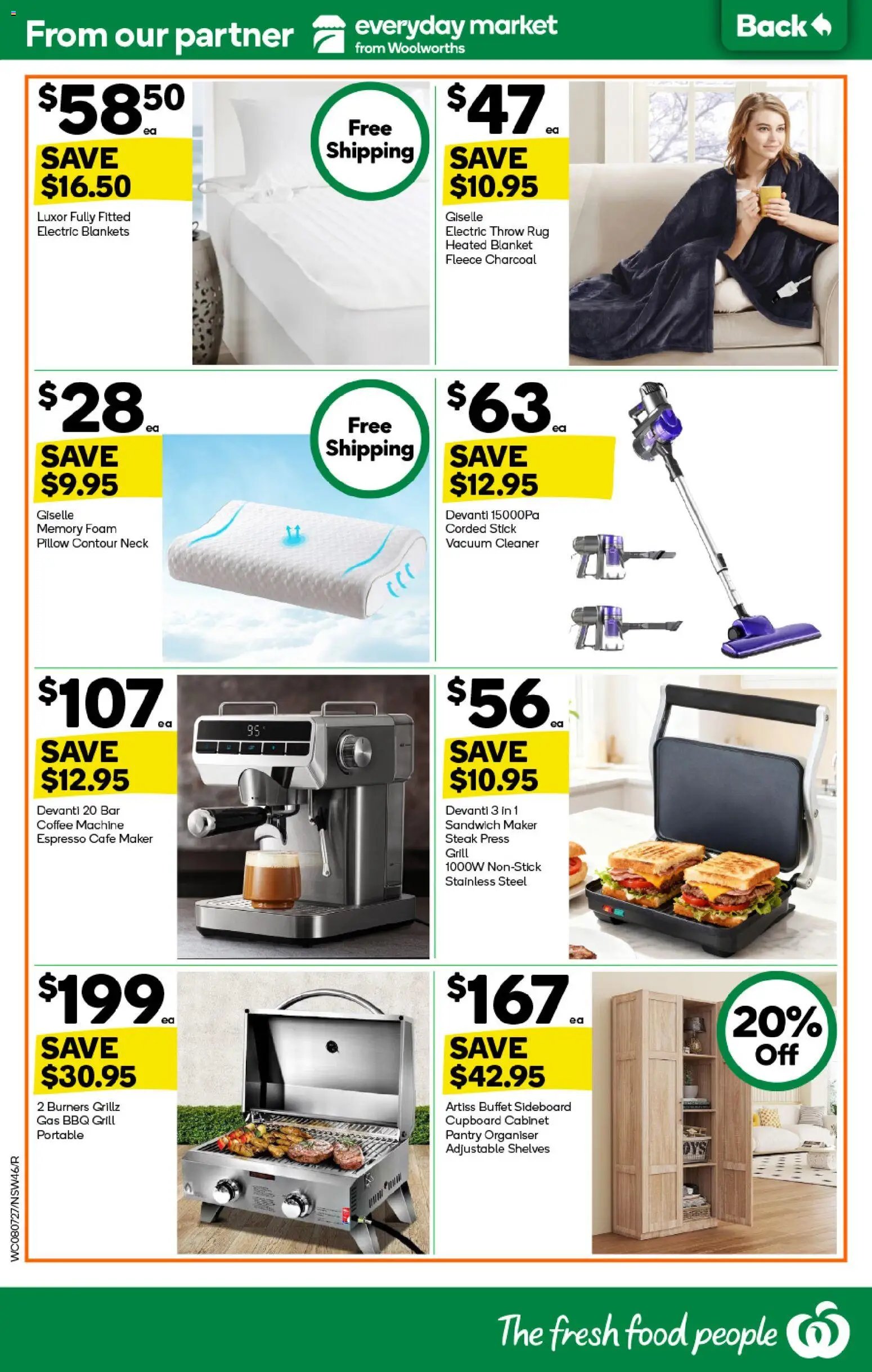 Woolworths catalogue from 08/07/2026 Woolworths catalogue NSW